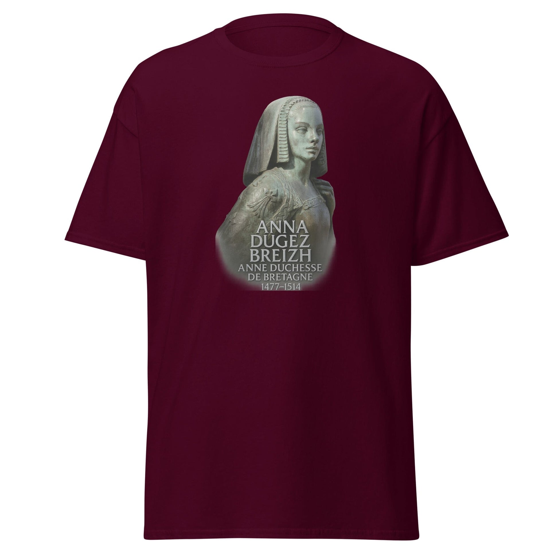 T-shirt Anne de Bretagne t-shirt Bevet Breizh Bordeaux S 