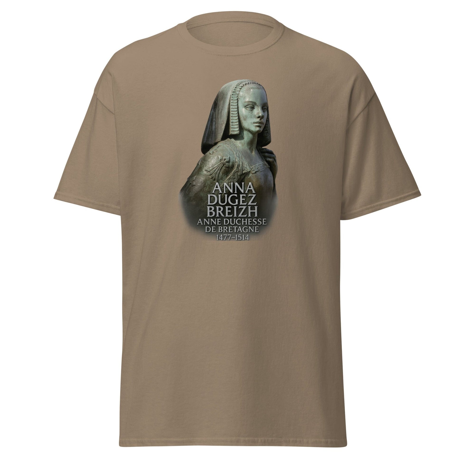 T-shirt Anne de Bretagne t-shirt Bevet Breizh Brown Savana S 