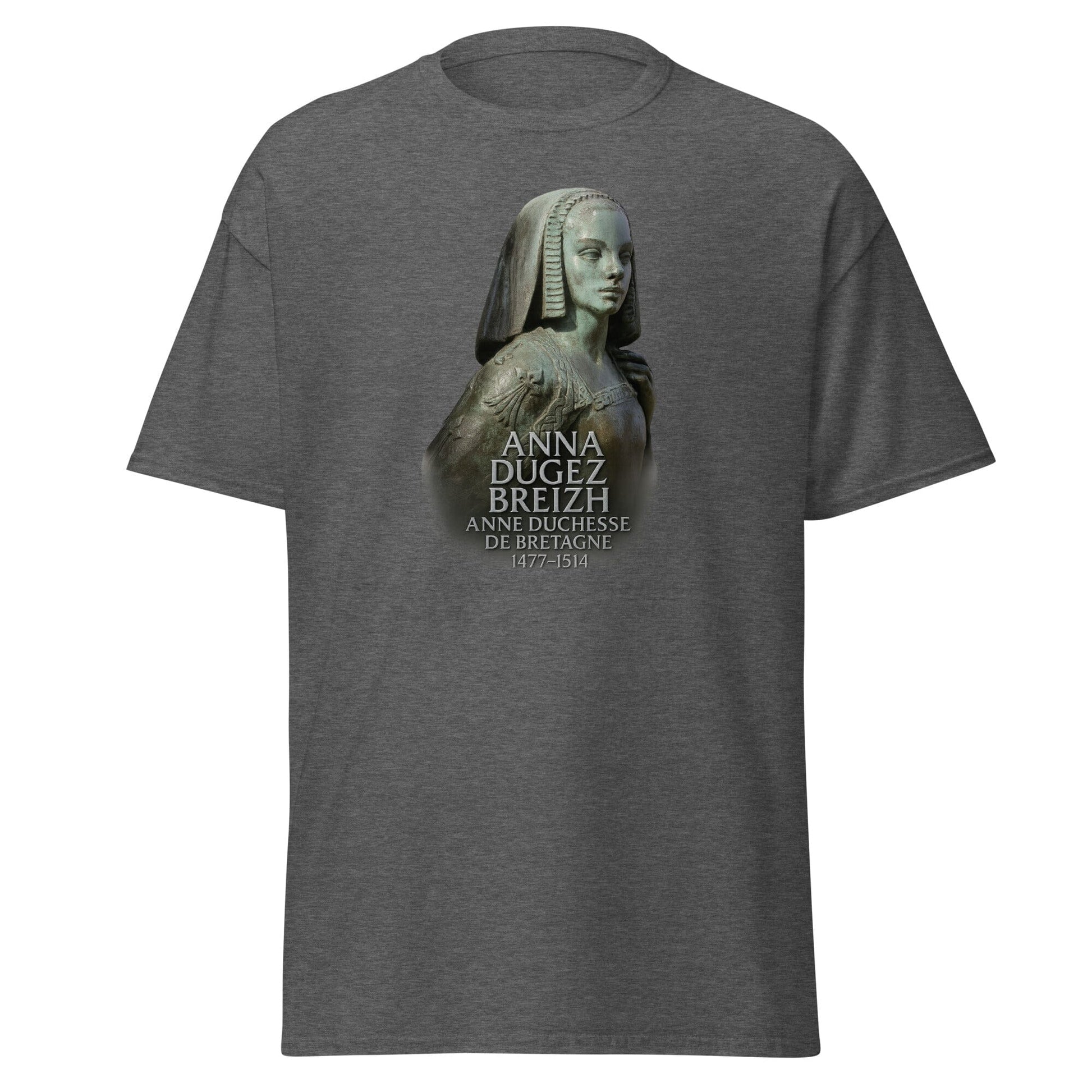 T-shirt Anne de Bretagne t-shirt Bevet Breizh Gris Foncé Chiné S 