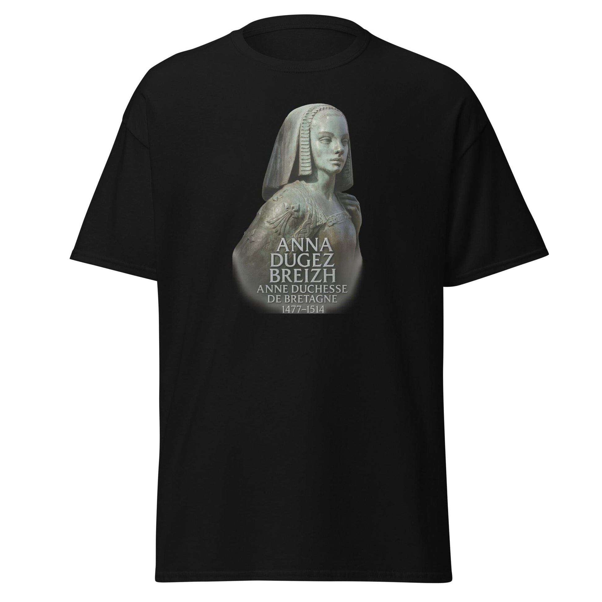 T-shirt Anne de Bretagne t-shirt Bevet Breizh Noir S 