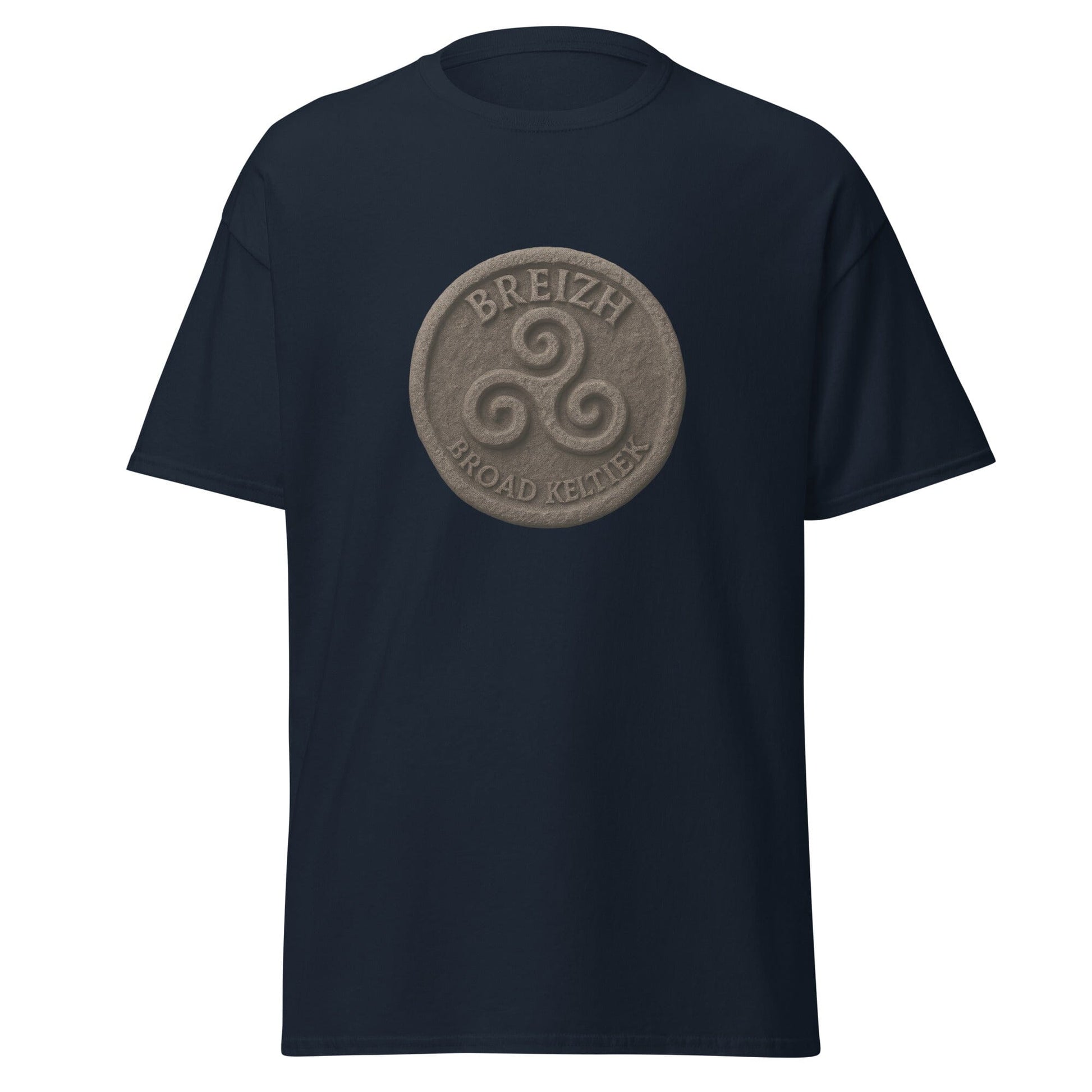 T-shirt Breizh Broad Keltiek t-shirt Bevet Breizh Bleu Marine S 