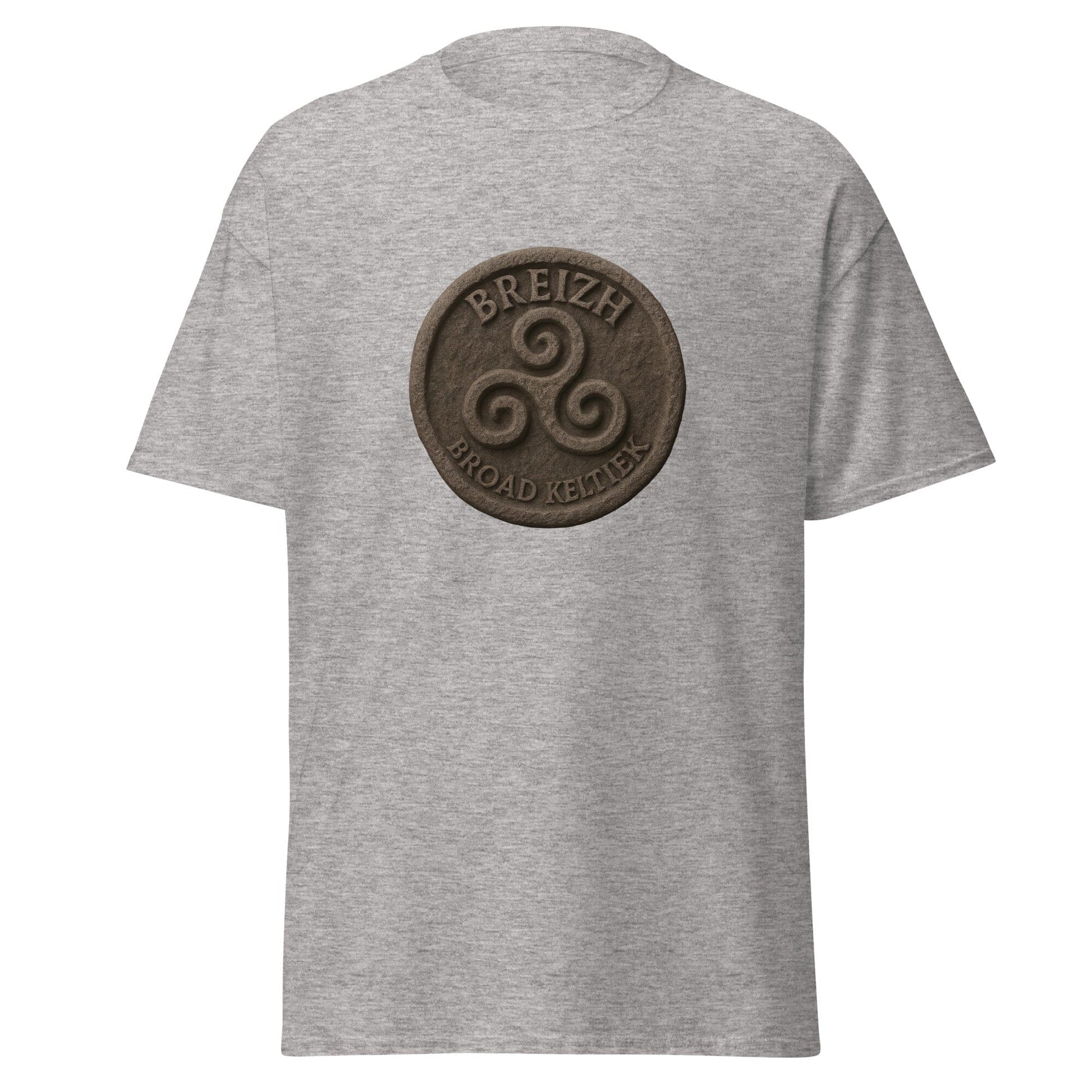 T-shirt Breizh Broad Keltiek t-shirt Bevet Breizh Gris Sport S 