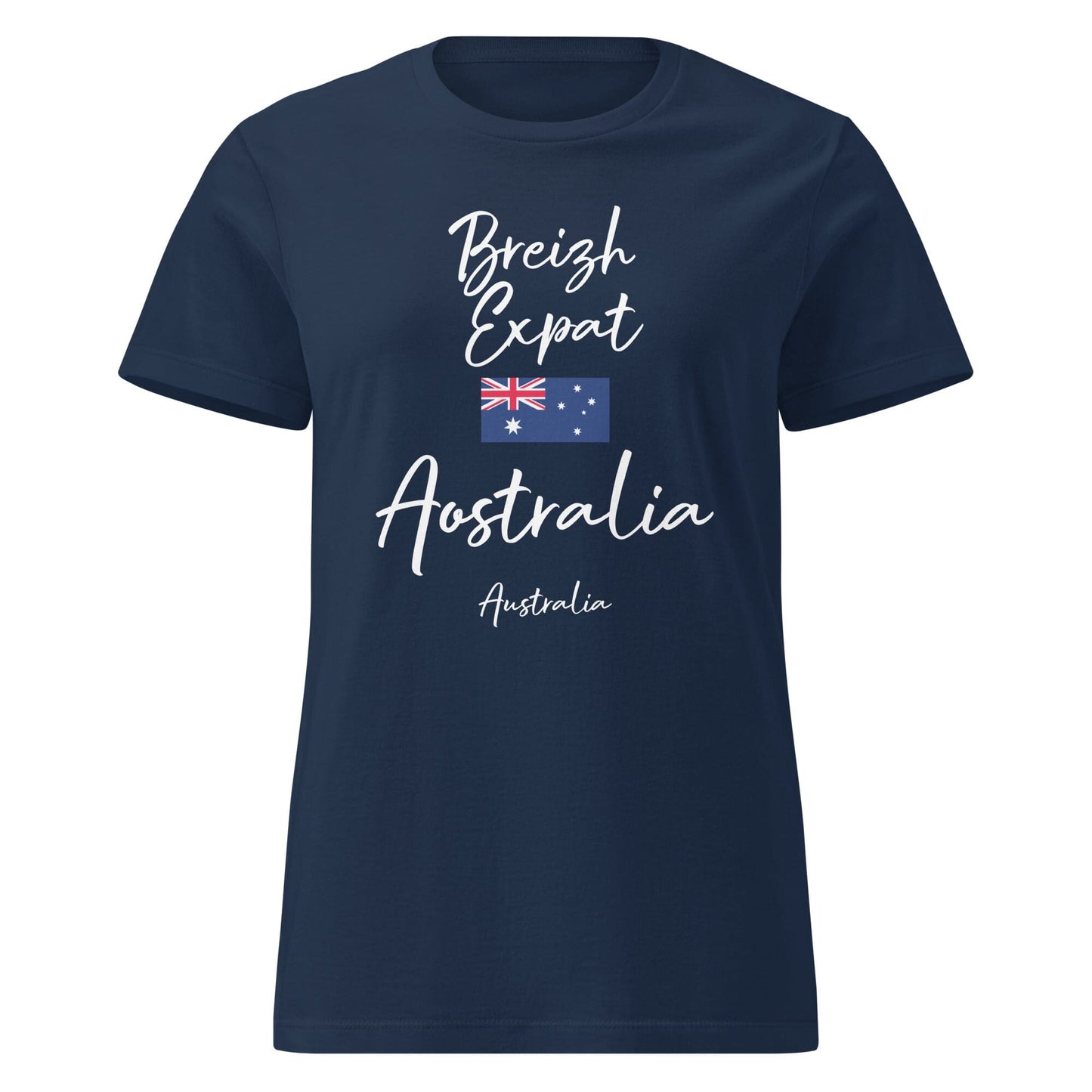 T-shirt Breizh Expat Bretonnes d'Australie t-shirt Bevet Breizh Bleu Marine S 