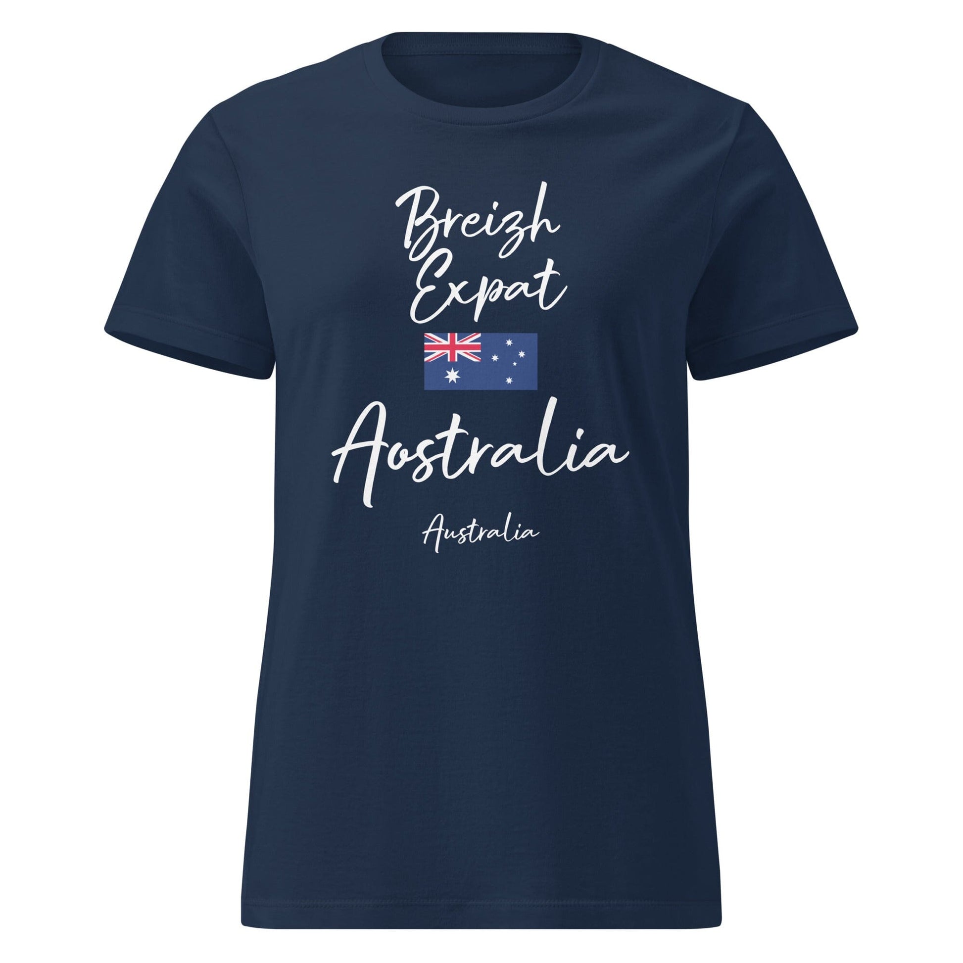 T-shirt Breizh Expat Bretonnes d'Australie t-shirt Bevet Breizh Bleu Marine S 