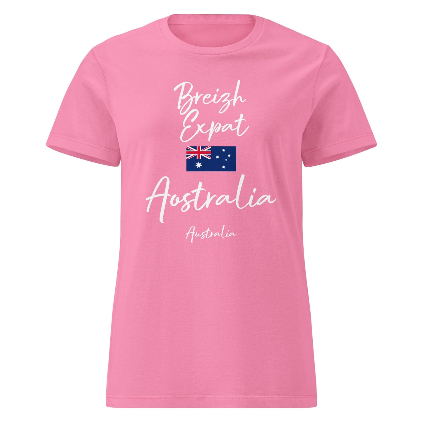 T-shirt Breizh Expat Bretonnes d'Australie t-shirt Bevet Breizh Rose S 