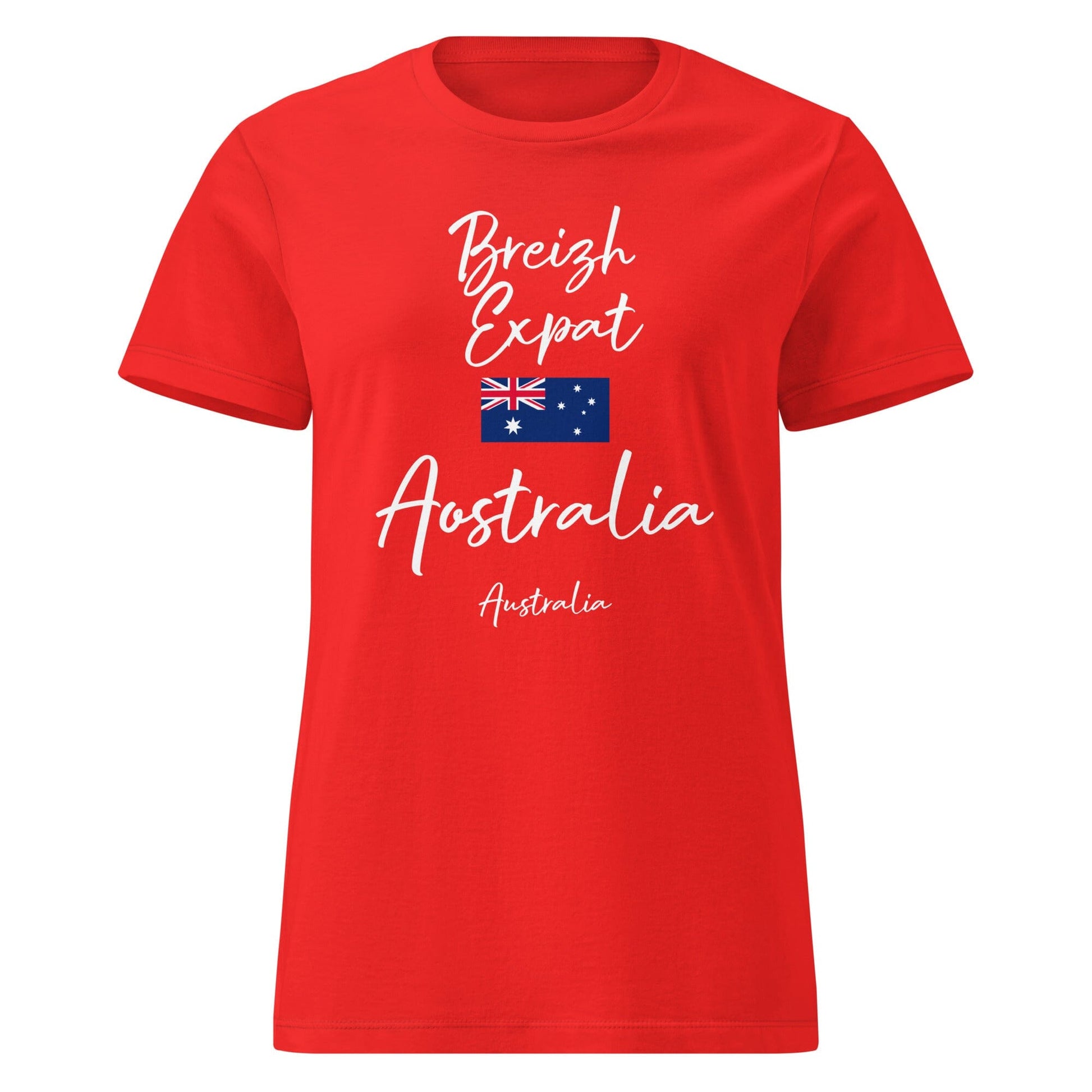 T-shirt Breizh Expat Bretonnes d'Australie t-shirt Bevet Breizh Rouge S 