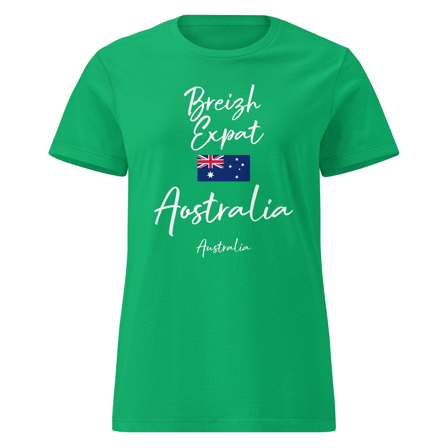 T-shirt Breizh Expat Bretonnes d'Australie t-shirt Bevet Breizh Vert menthe S 