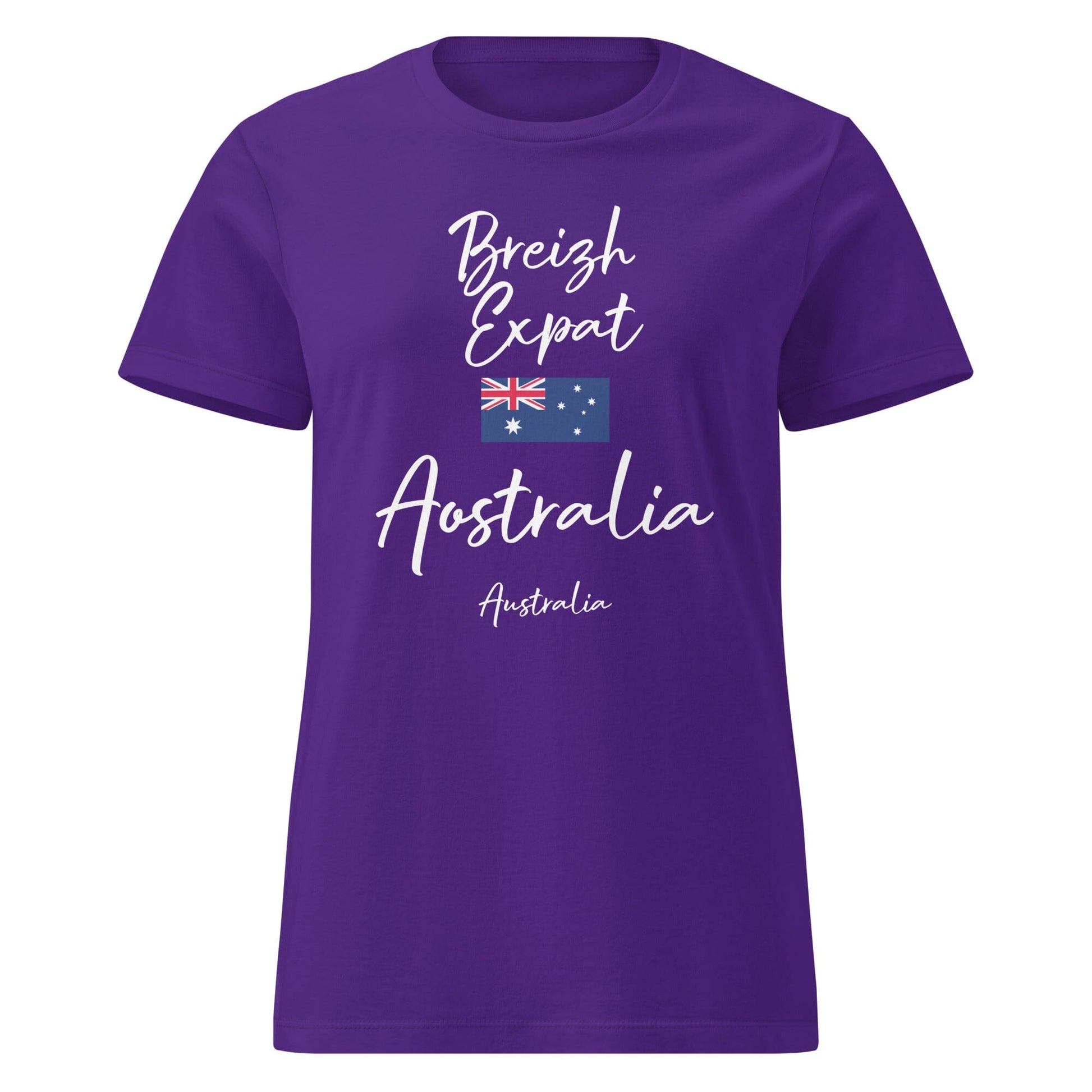 T-shirt Breizh Expat Bretonnes d'Australie t-shirt Bevet Breizh Violet S 