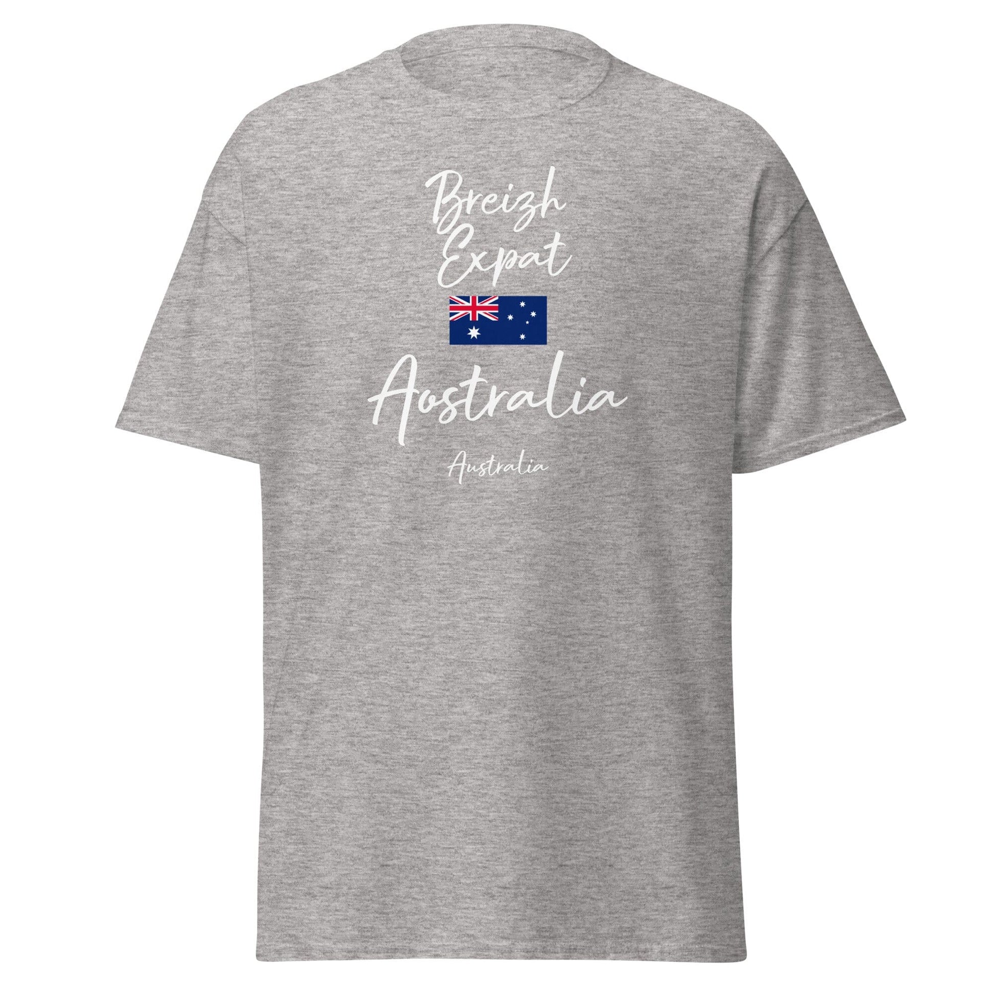 T-shirt Breizh Expat Bretons d'Australie t-shirt Bevet Breizh Gris Sport S 