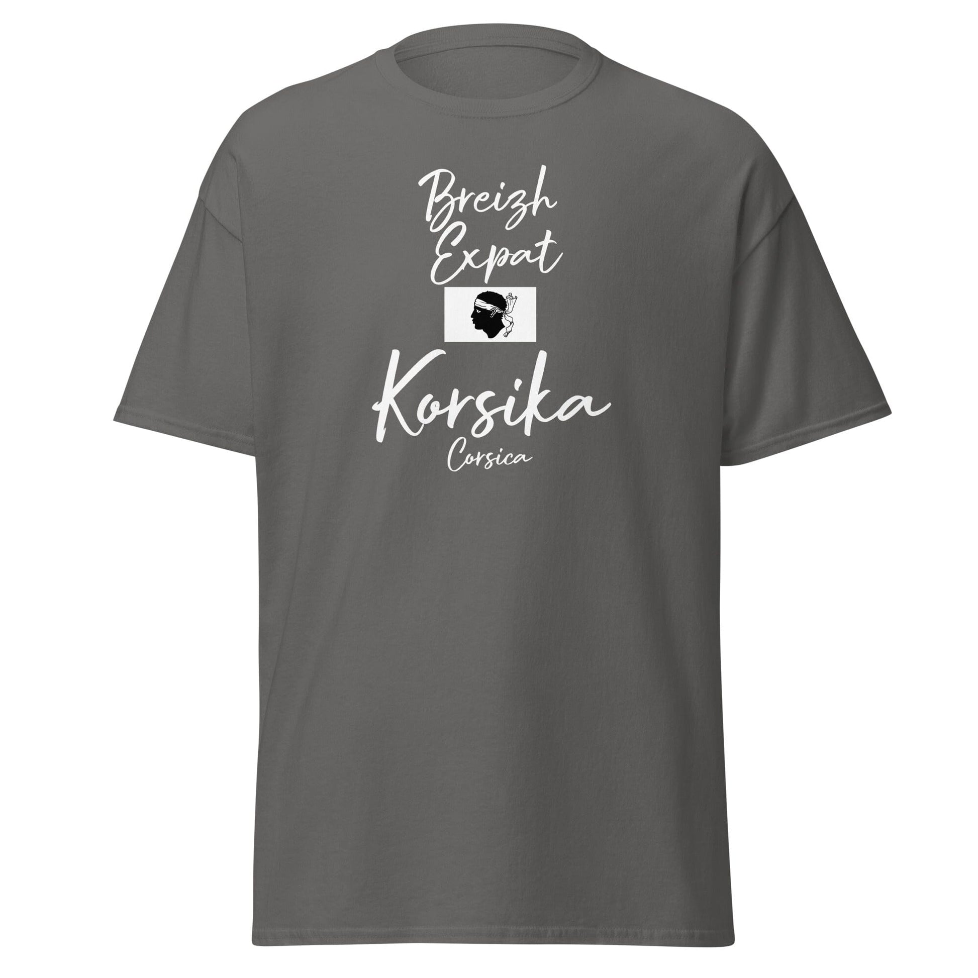 T-shirt Breizh Expat Bretons de Corse t-shirt Bevet Breizh Anthracite S 