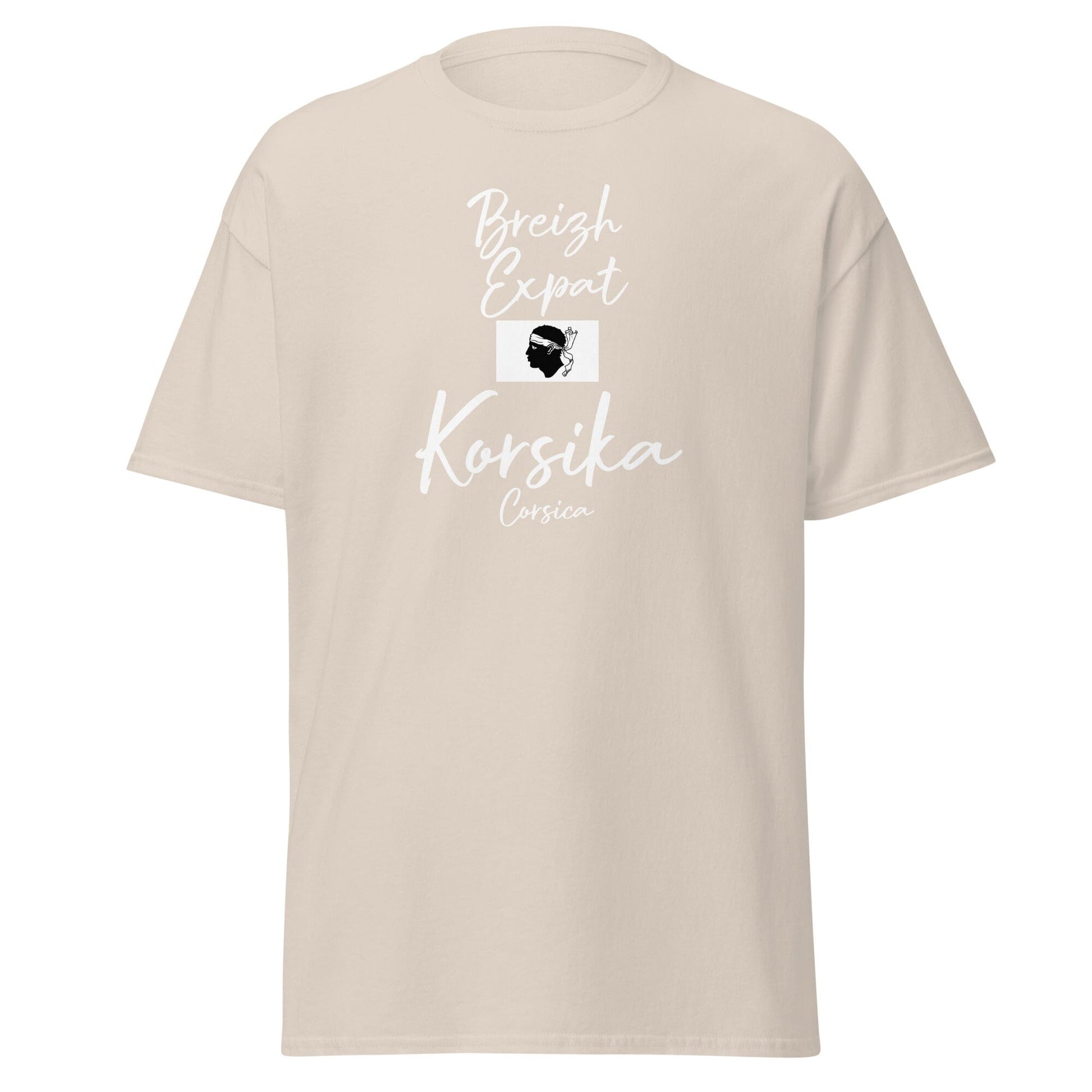 T-shirt Breizh Expat Bretons de Corse t-shirt Bevet Breizh Beige clair S 