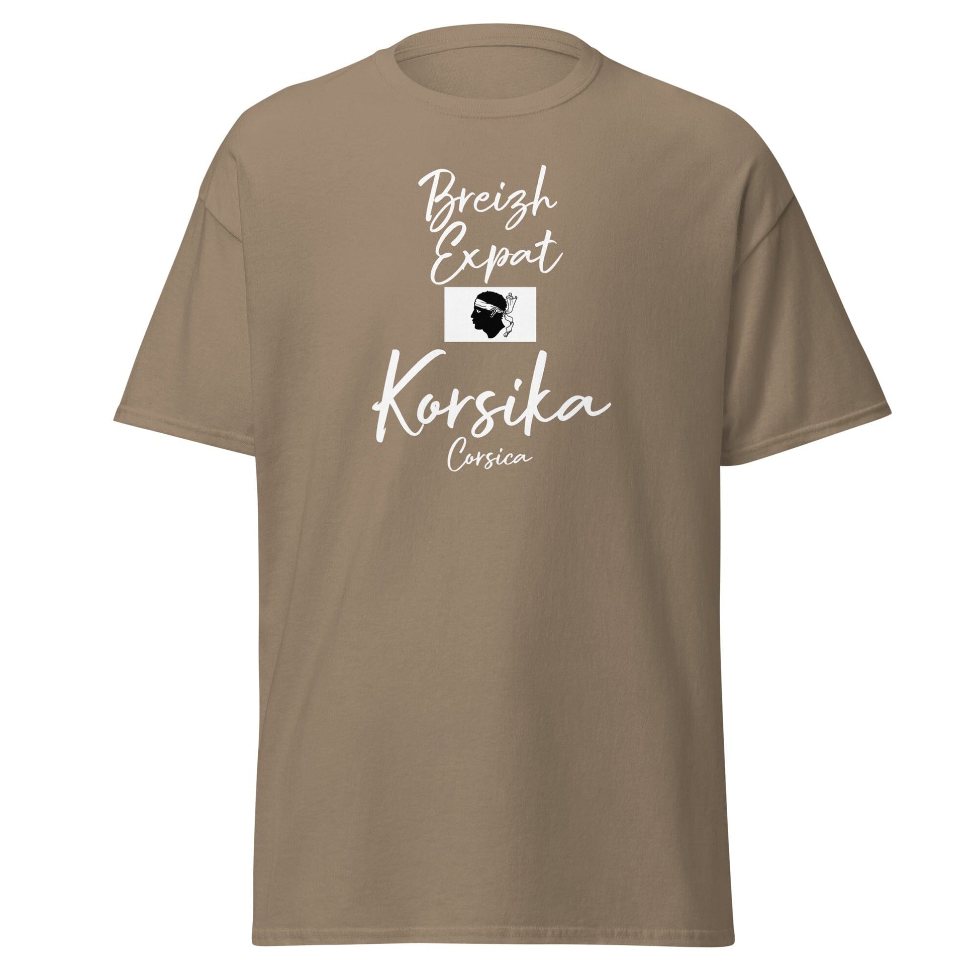 T-shirt Breizh Expat Bretons de Corse t-shirt Bevet Breizh Brown Savana S 