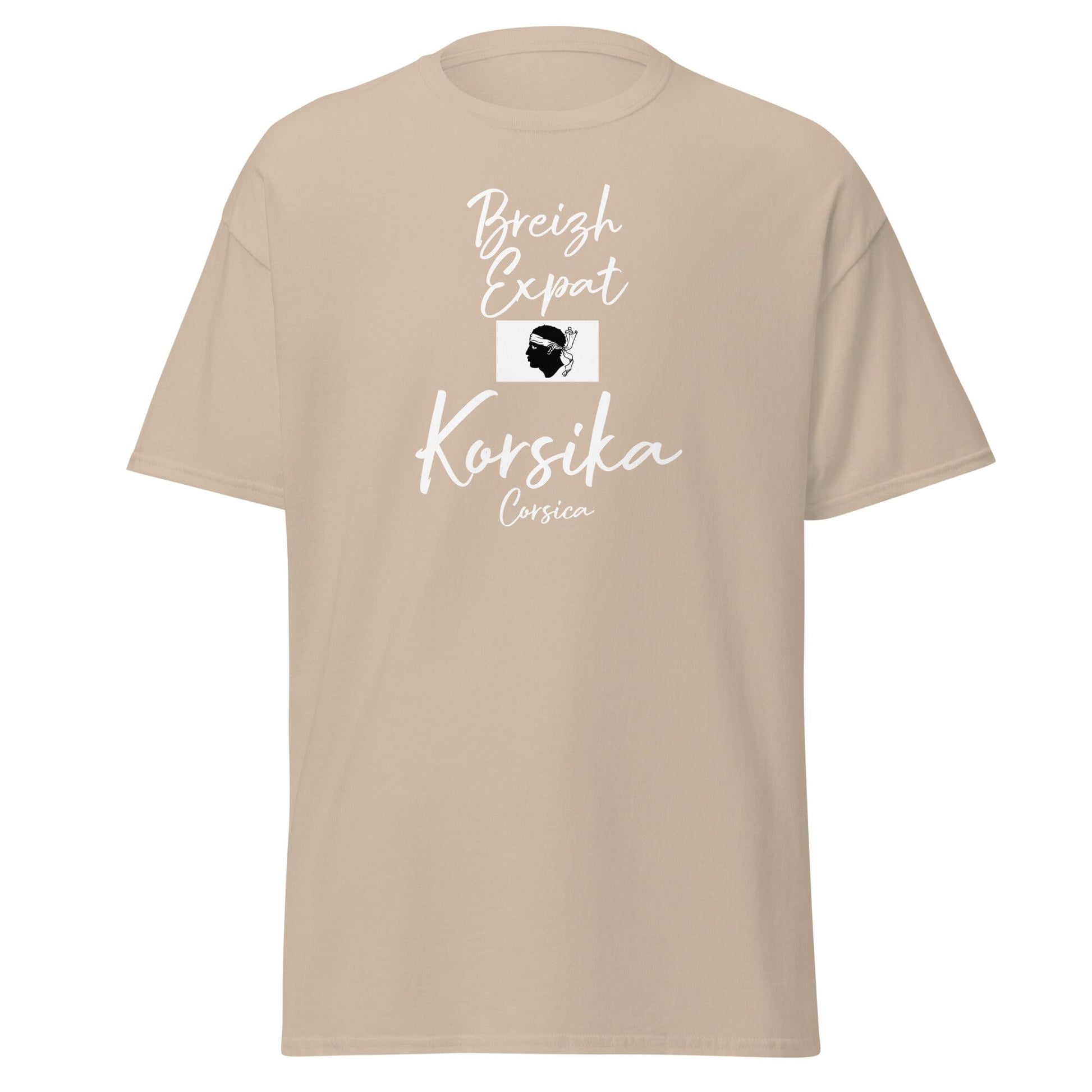 T-shirt Breizh Expat Bretons de Corse t-shirt Bevet Breizh Sable S 