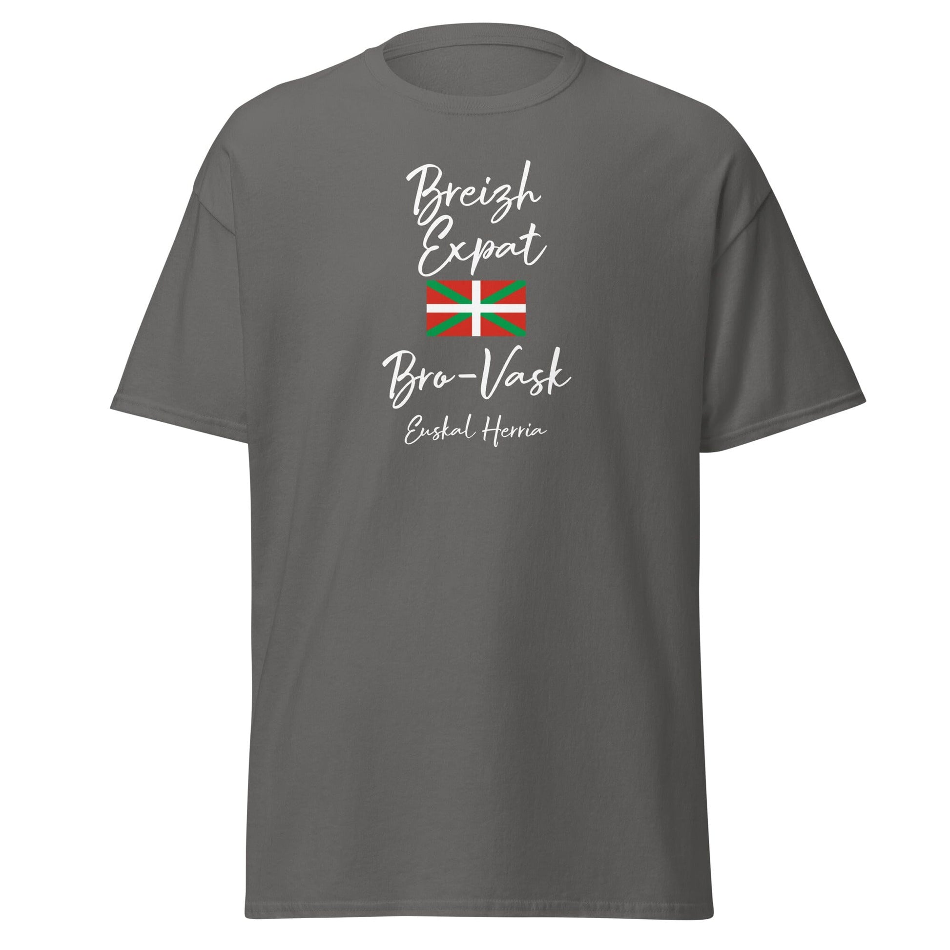 T-shirt Breizh Expat Bretons du Pays basque t-shirt Bevet Breizh Anthracite S 