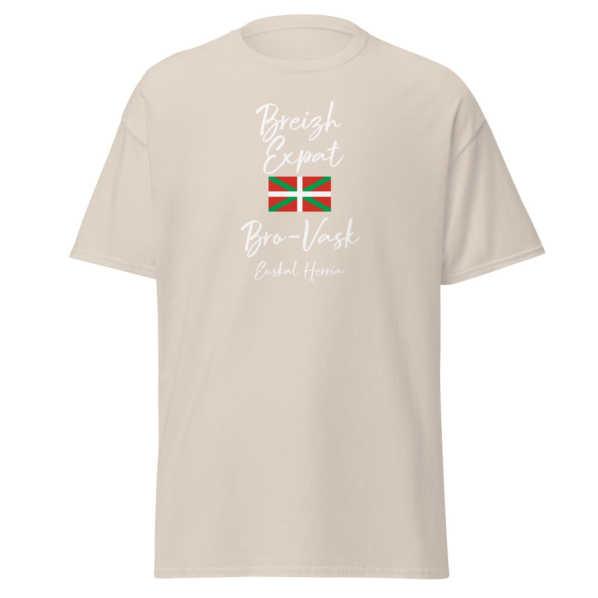 T-shirt Breizh Expat Bretons du Pays basque t-shirt Bevet Breizh Beige clair S 