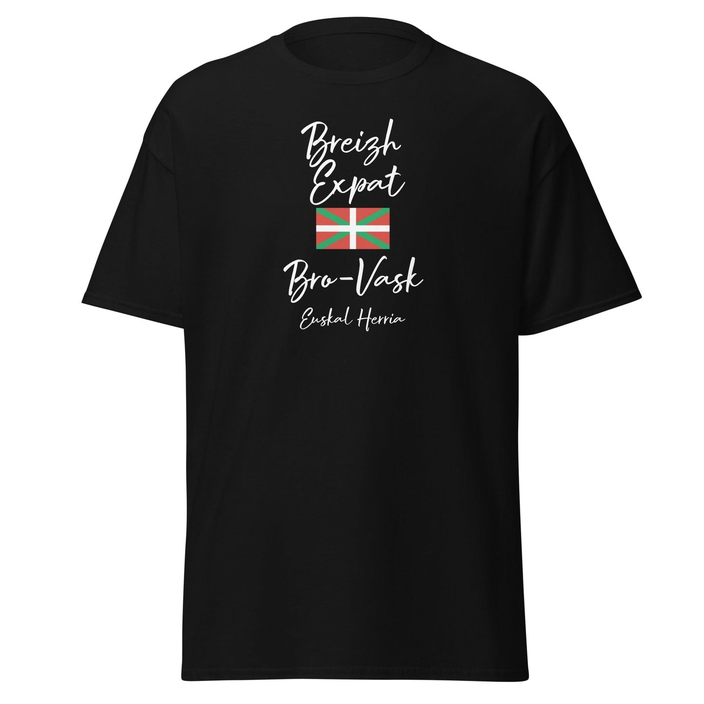 T-shirt Breizh Expat Bretons du Pays basque t-shirt Bevet Breizh Noir S 