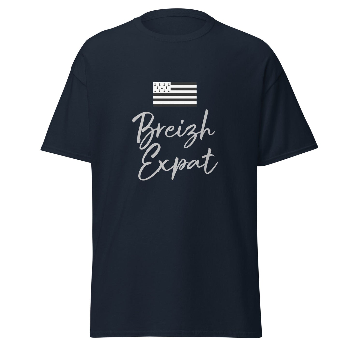 T-shirt Breizh Expat homme t-shirt Bevet Breizh Bleu Marine S 