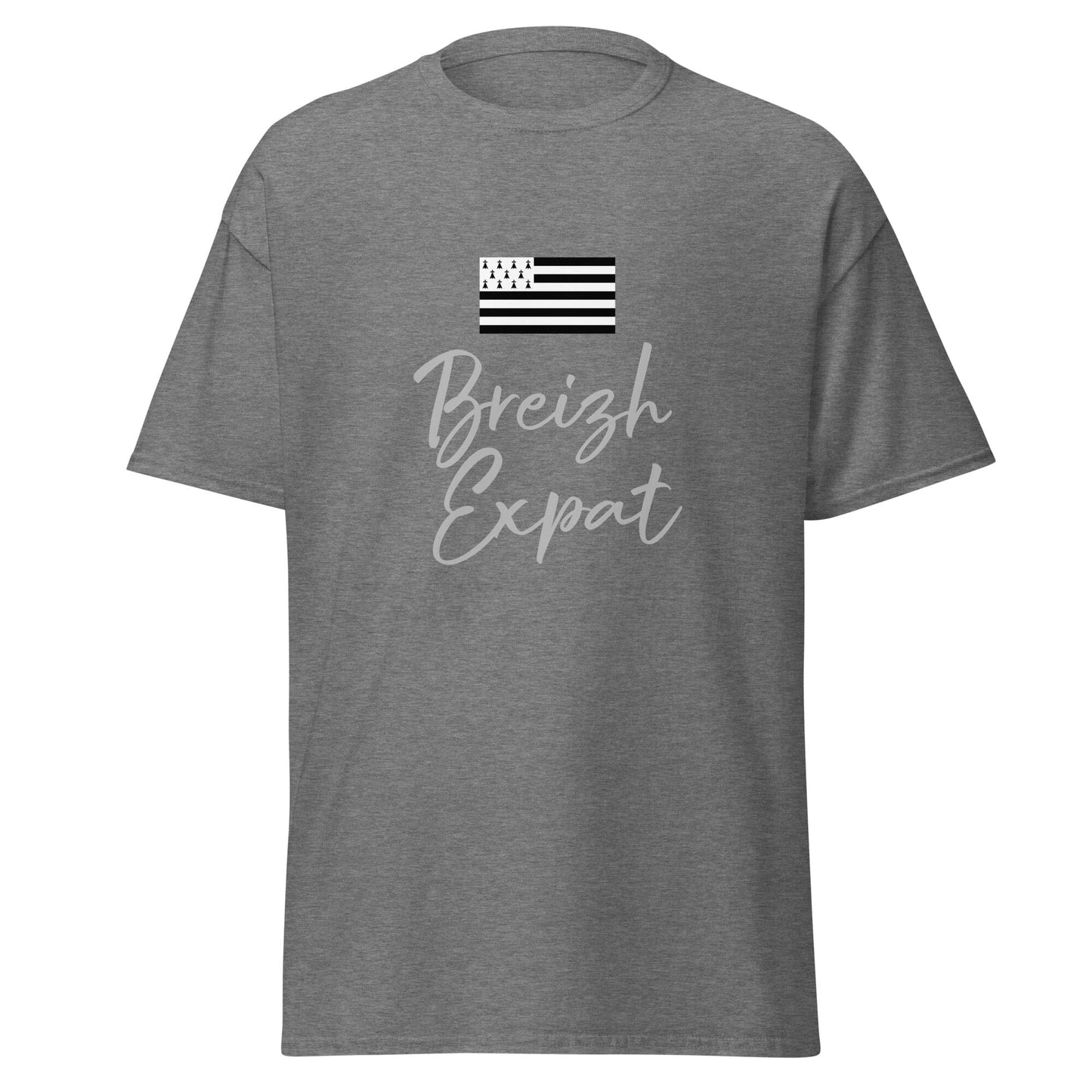 T-shirt Breizh Expat homme t-shirt Bevet Breizh Graphite Heather S 