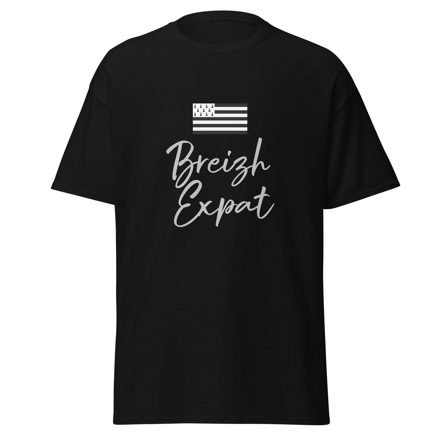 T-shirt Breizh Expat homme t-shirt Bevet Breizh Noir S 