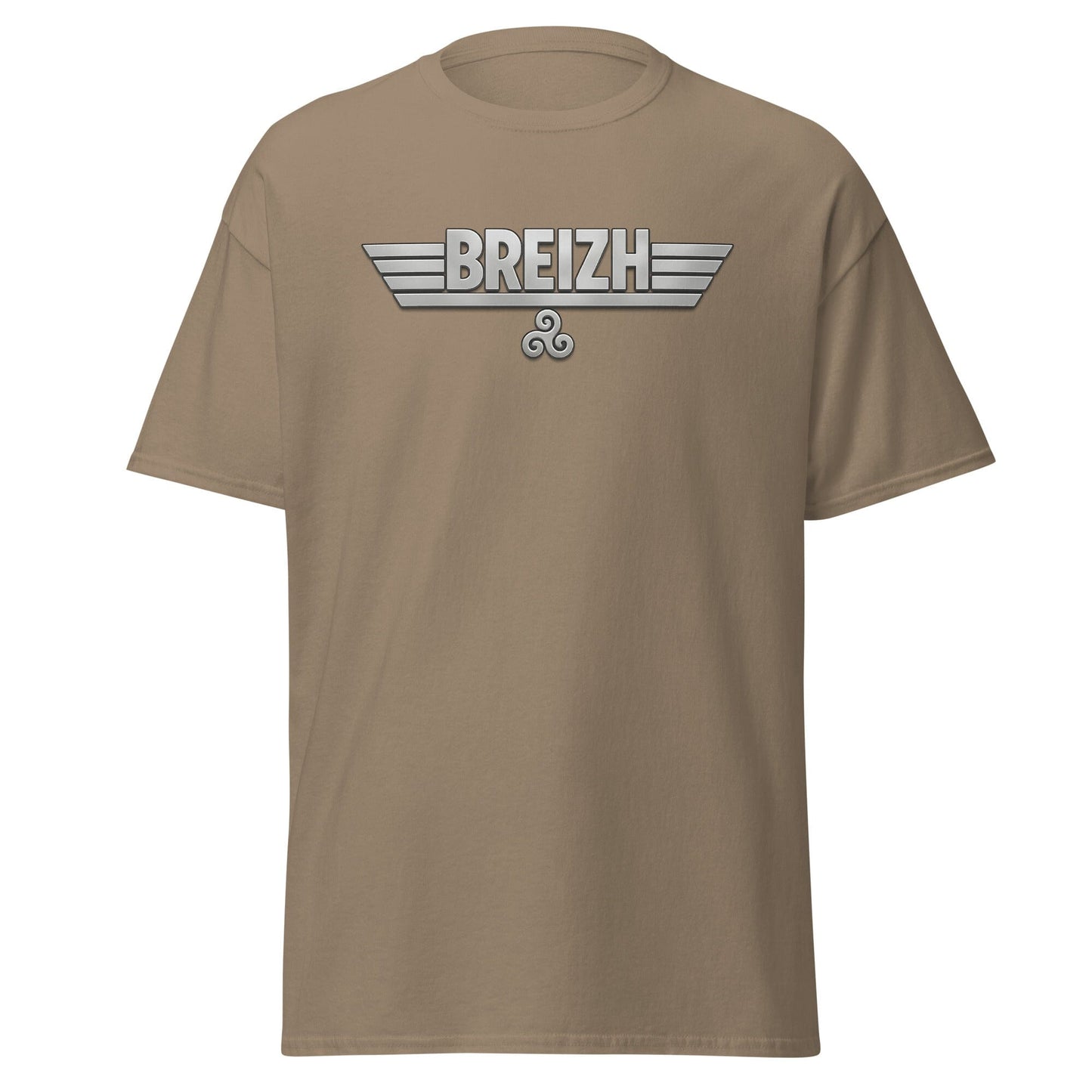 T-shirt Breizh t-shirt Bevet Breizh Brown Savana S 