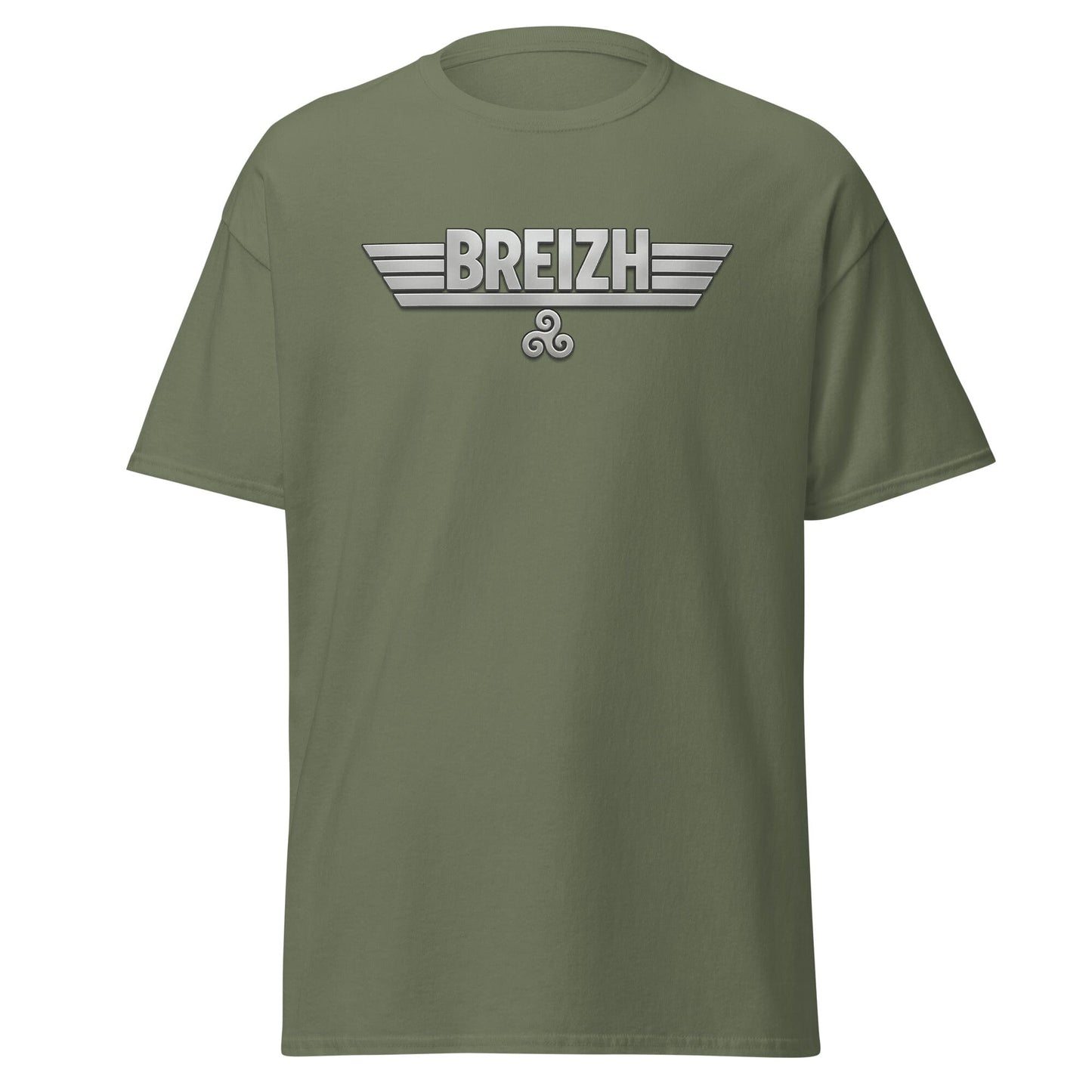 T-shirt Breizh t-shirt Bevet Breizh Vert Militaire S 