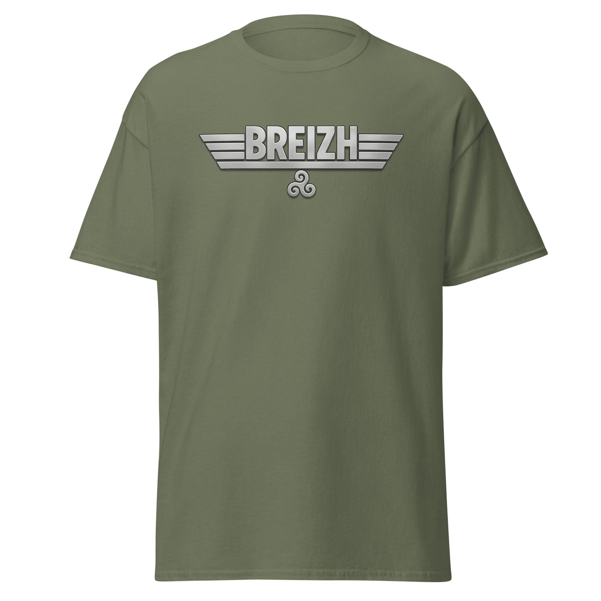 T-shirt Breizh t-shirt Bevet Breizh Vert Militaire S 