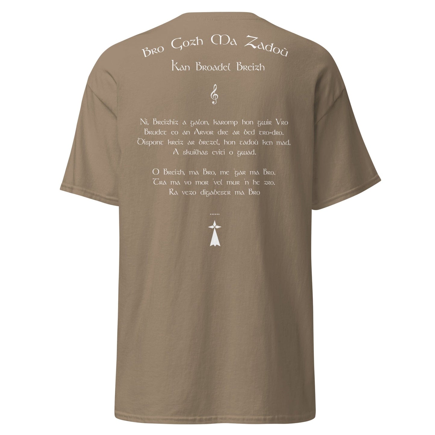 T-shirt Bro Gozh Ma Zadoù pour homme Bevet Breizh 