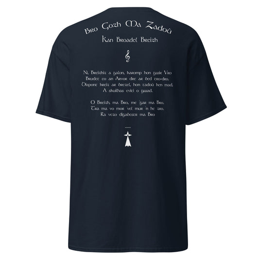 T-shirt Bro Gozh Ma Zadoù pour homme Bevet Breizh 
