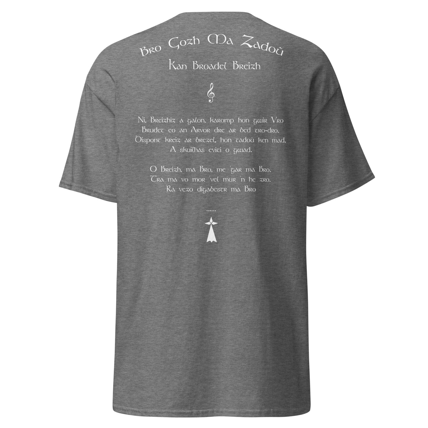T-shirt Bro Gozh Ma Zadoù pour homme Bevet Breizh 