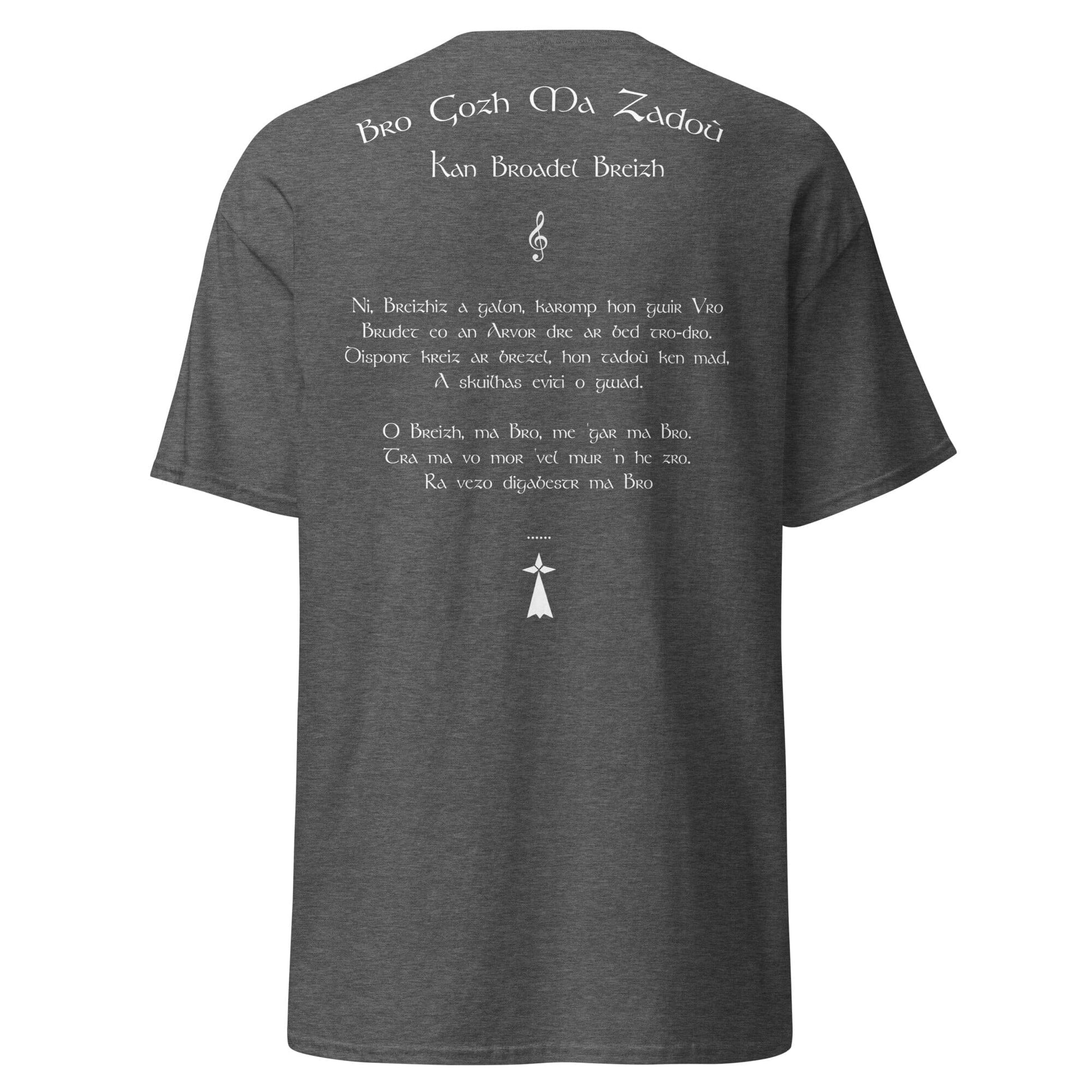T-shirt Bro Gozh Ma Zadoù pour homme Bevet Breizh 