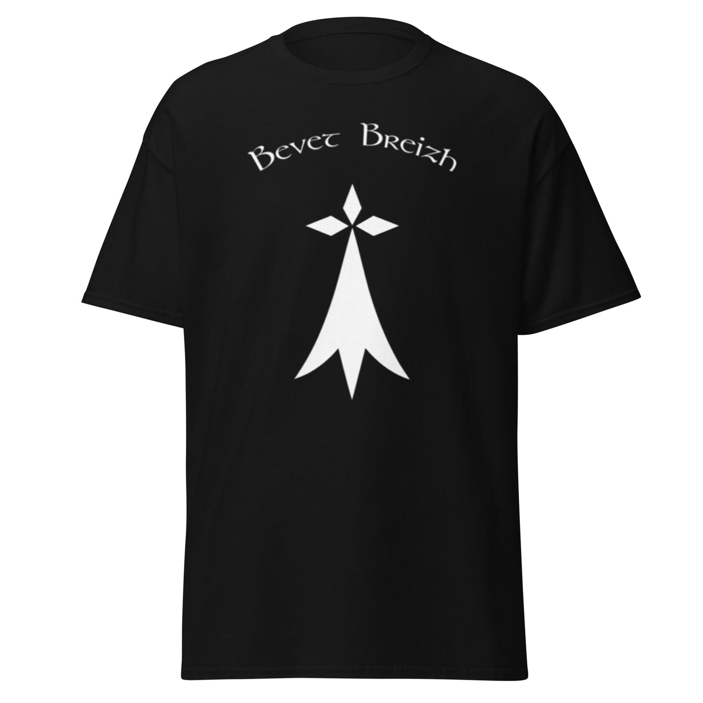 T-shirt Bro Gozh Ma Zadoù pour homme Bevet Breizh Noir S 