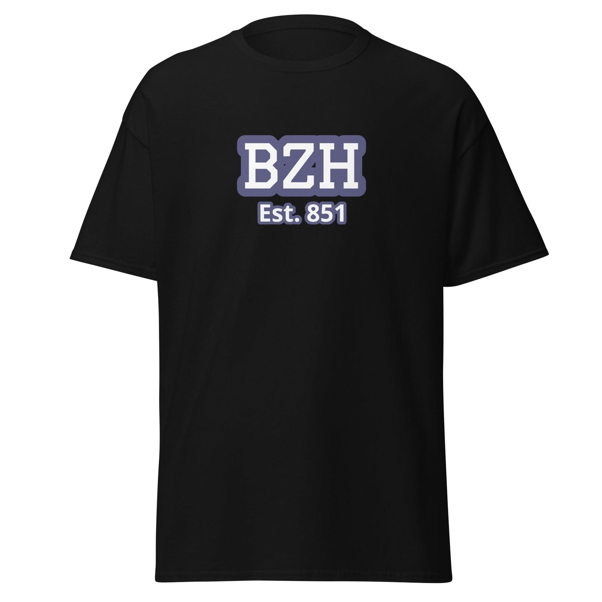 T-shirt BZH est. 851 pour homme t-shirt Bevet Breizh Noir S 