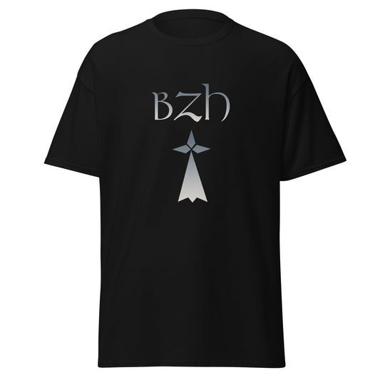 T-shirt BZH Hermine pour homme t-shirt Bevet Breizh 4XL 