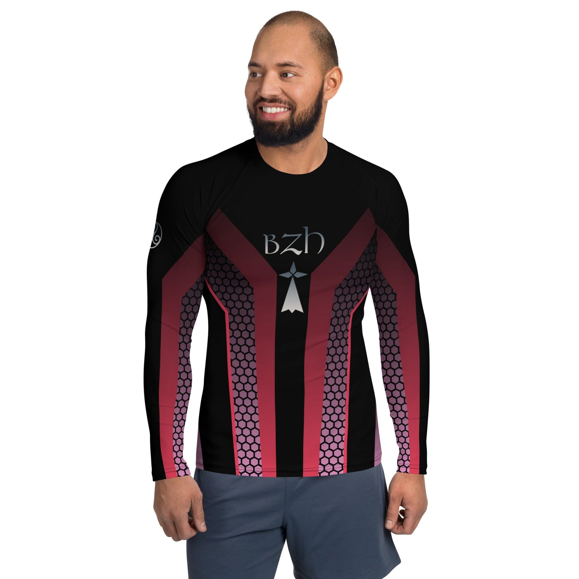 T-shirt de compression (rashguard) pour homme Bevet Breizh XS 