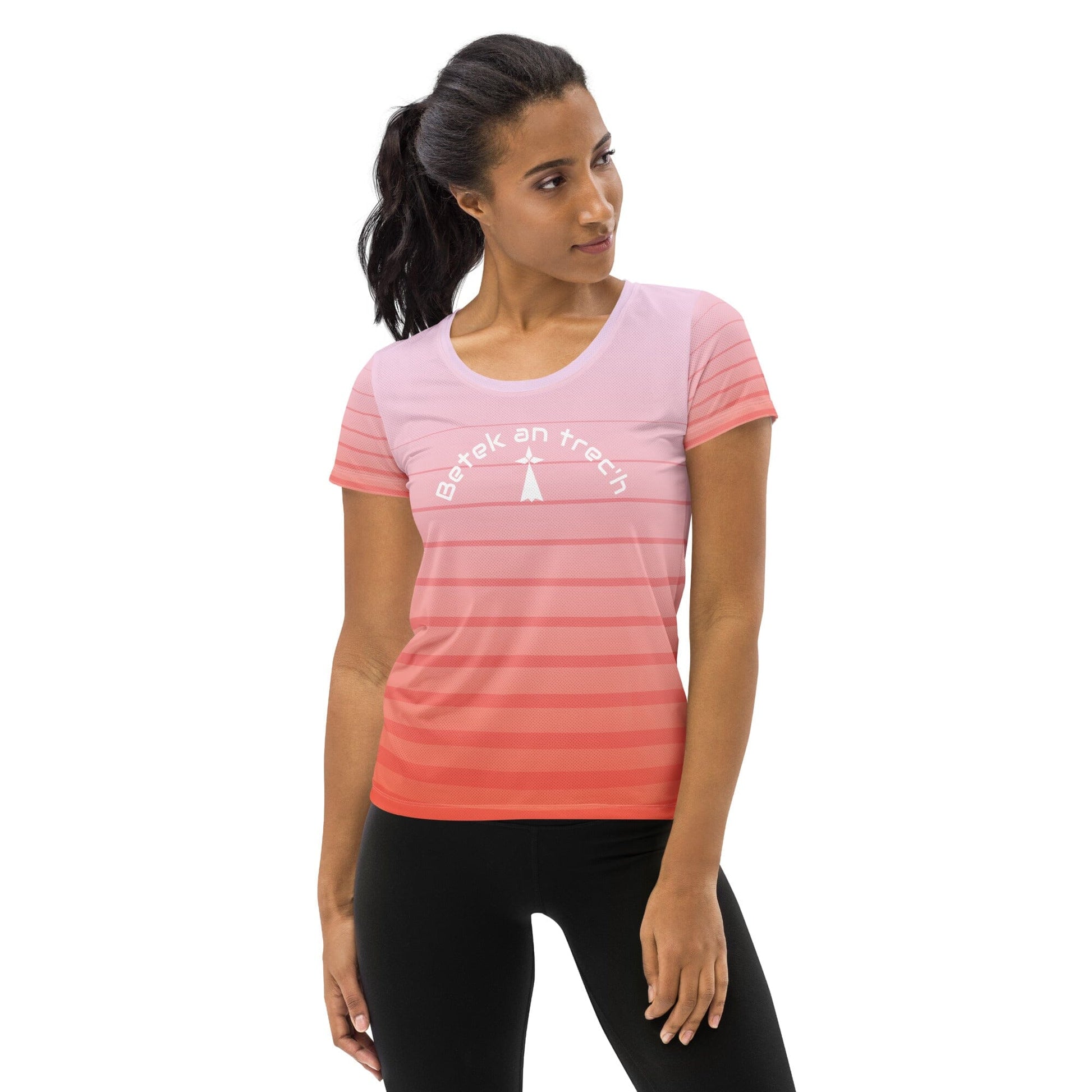 T-shirt de sport pour femmes Betek an trec'h Bevet Breizh XS 