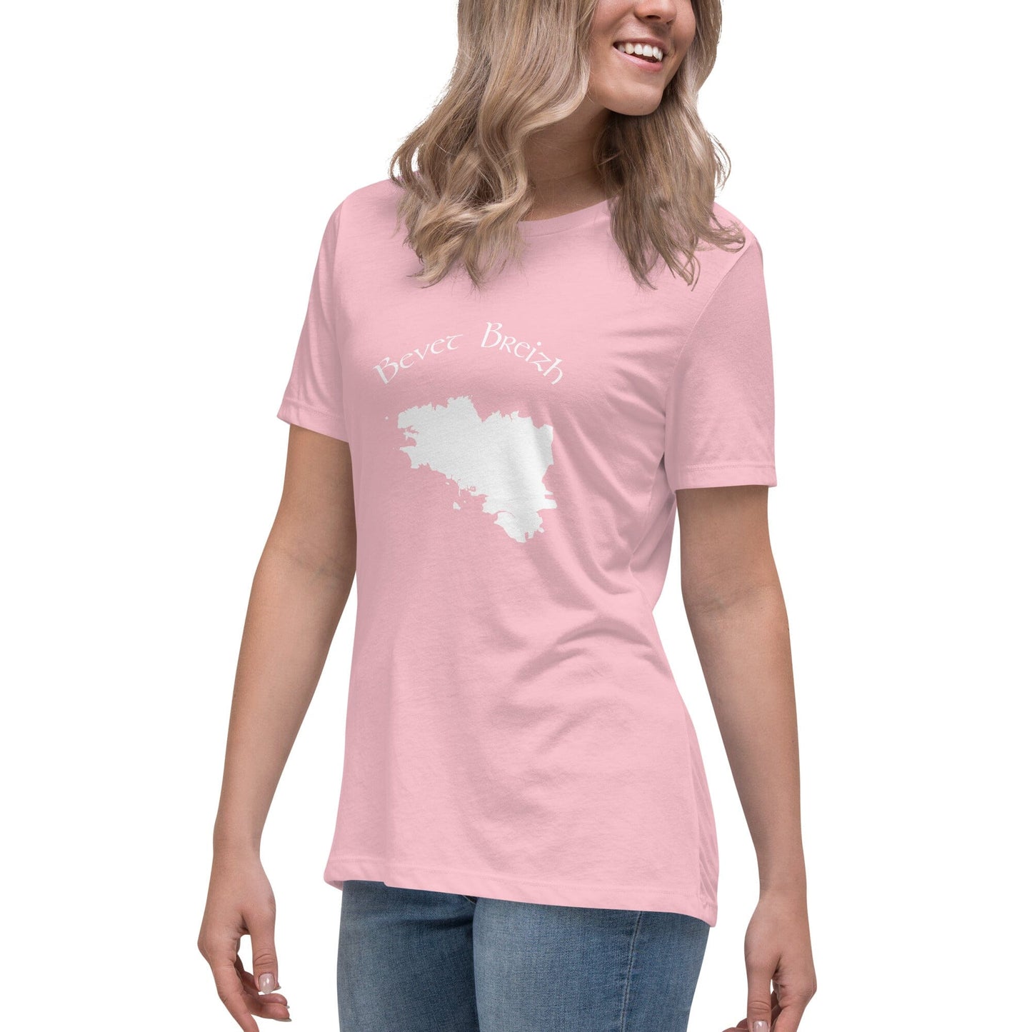 T-shirt Décontracté pour Femme Bevet breizh Bevet Breizh Rose S 