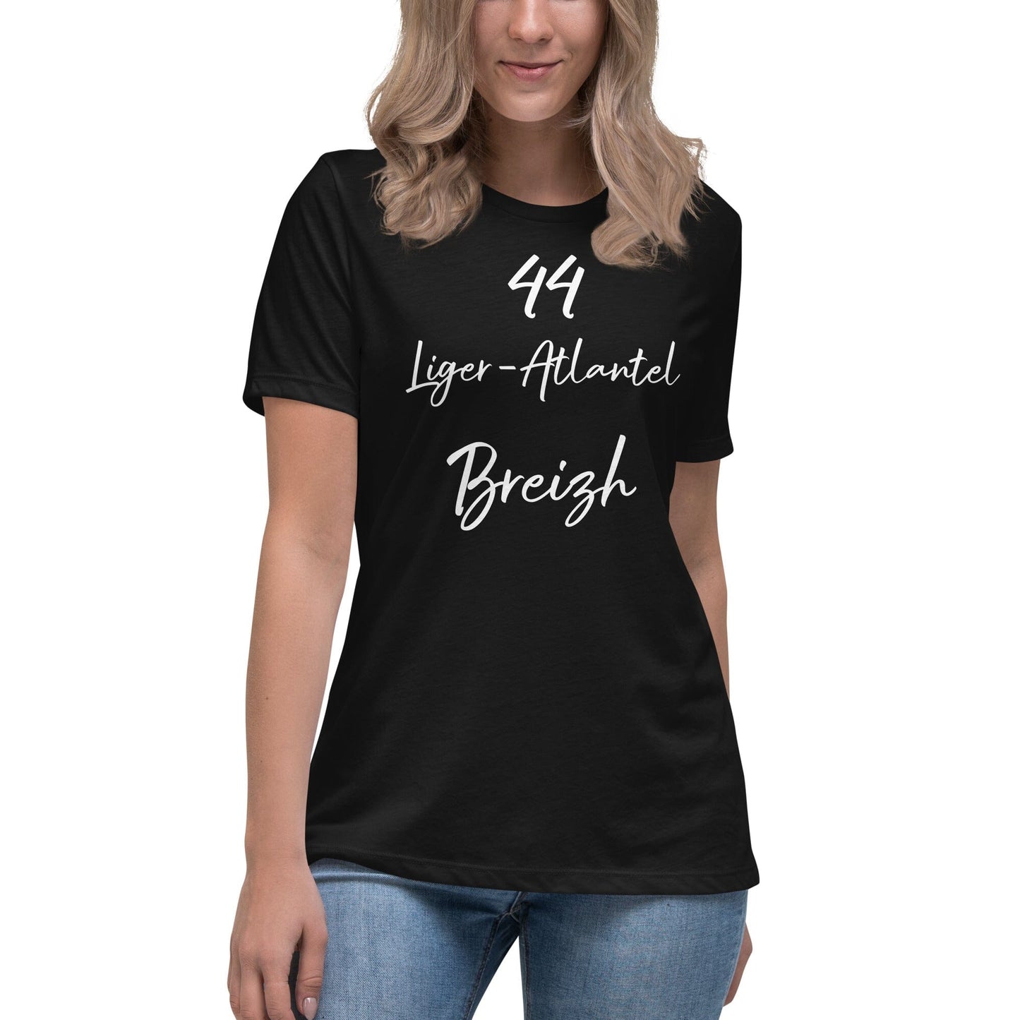 T-shirt femme 44 Liger-Atlantel Breizh t-shirt Bevet Breizh Noir S 