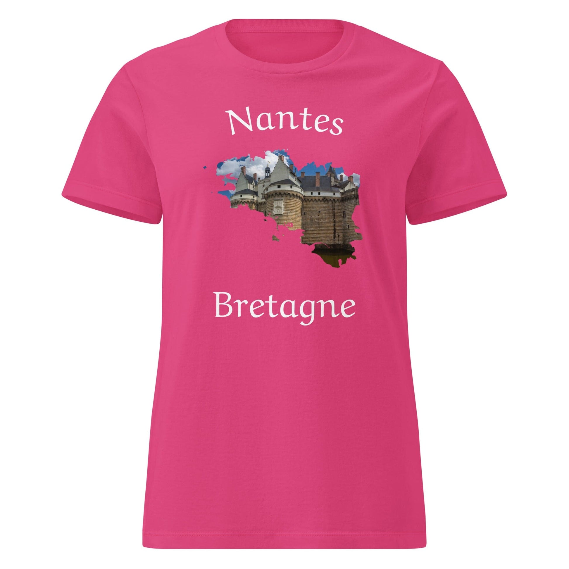 T-shirt femme Nantes en Bretagne t-shirt Bevet Breizh Heliconia S 