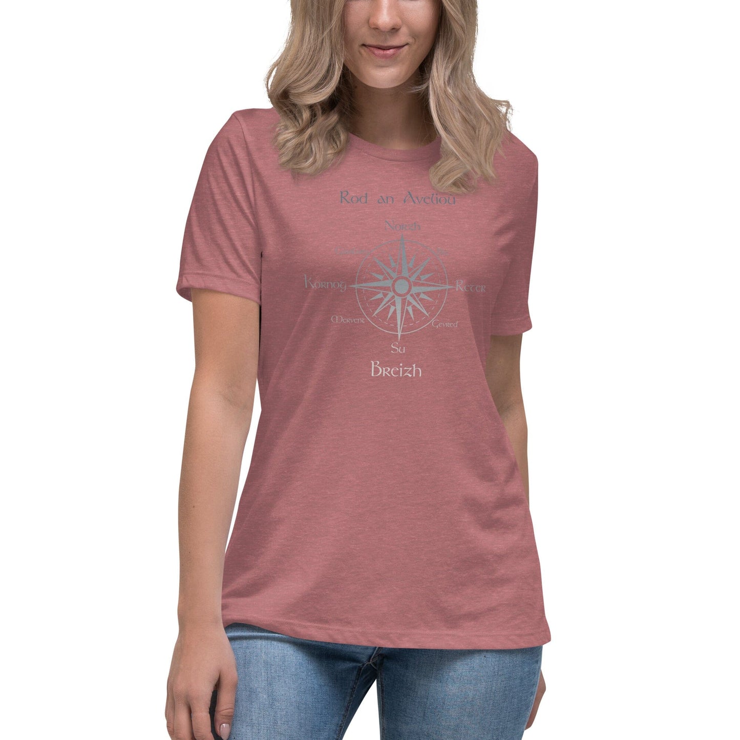 T-shirt Femme Rod an avelioù Bevet Breizh Heather Mauve S 