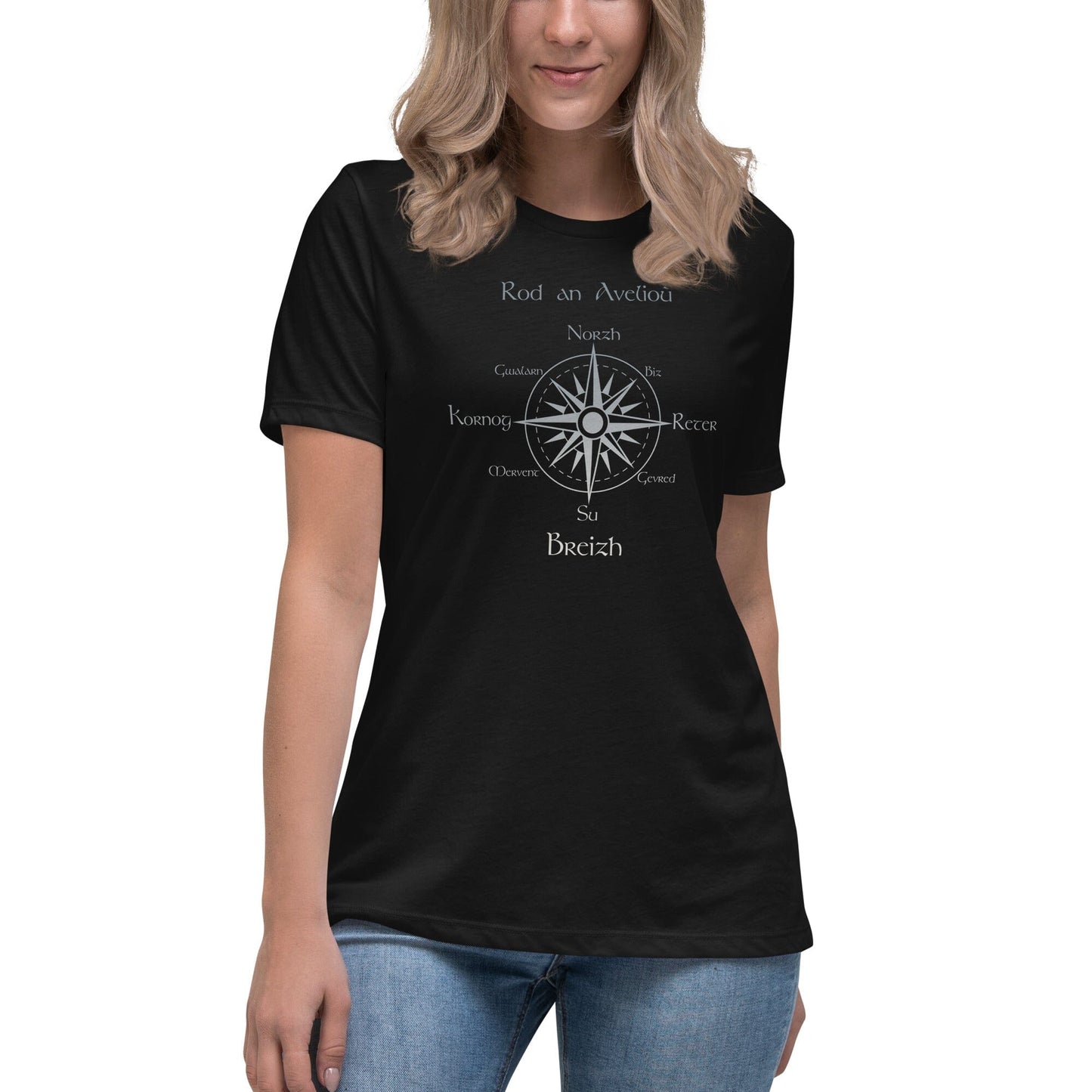 T-shirt Femme Rod an avelioù Bevet Breizh Noir S 