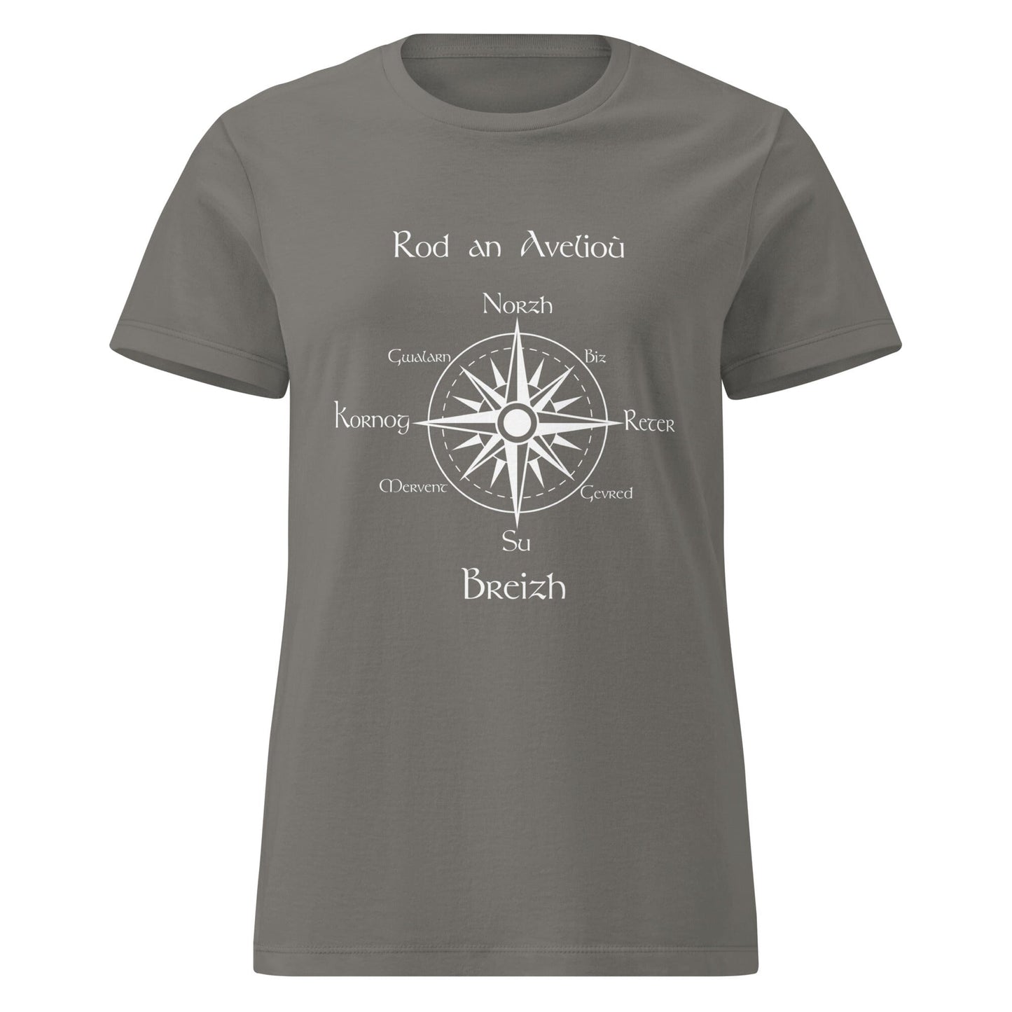 T-shirt Femme Rod an avelioù t-shirt Bevet Breizh Anthracite S 