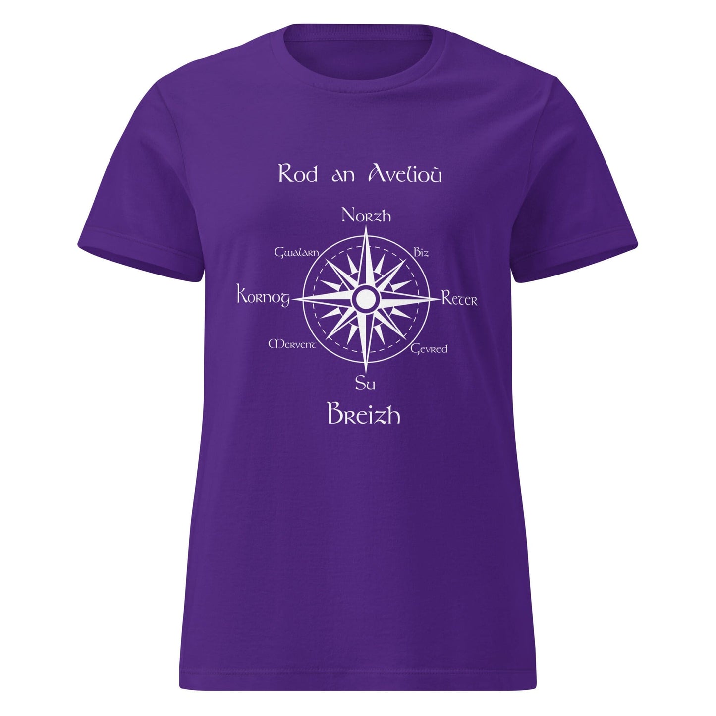 T-shirt Femme Rod an avelioù t-shirt Bevet Breizh Violet S 