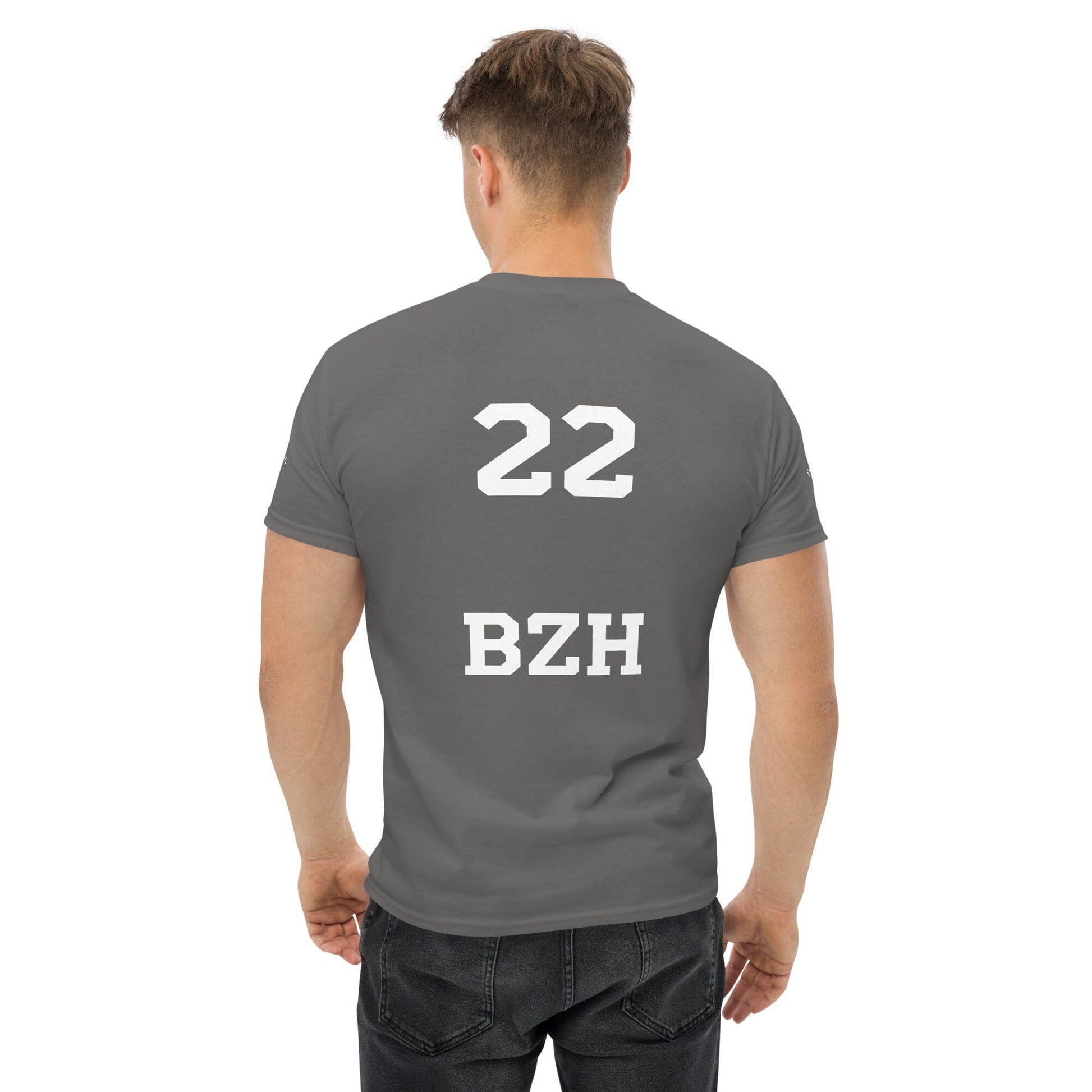 T-shirt homme 22 BZH Bevet Breizh Anthracite S 