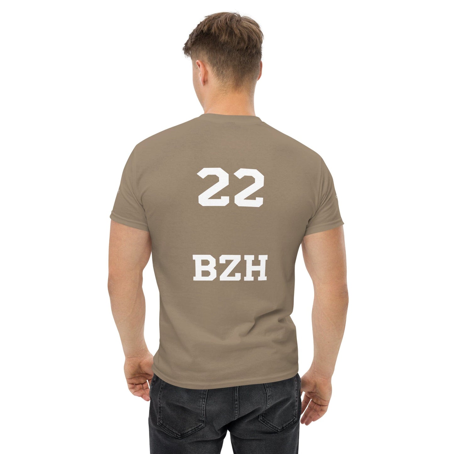 T-shirt homme 22 BZH Bevet Breizh Brown Savana S 