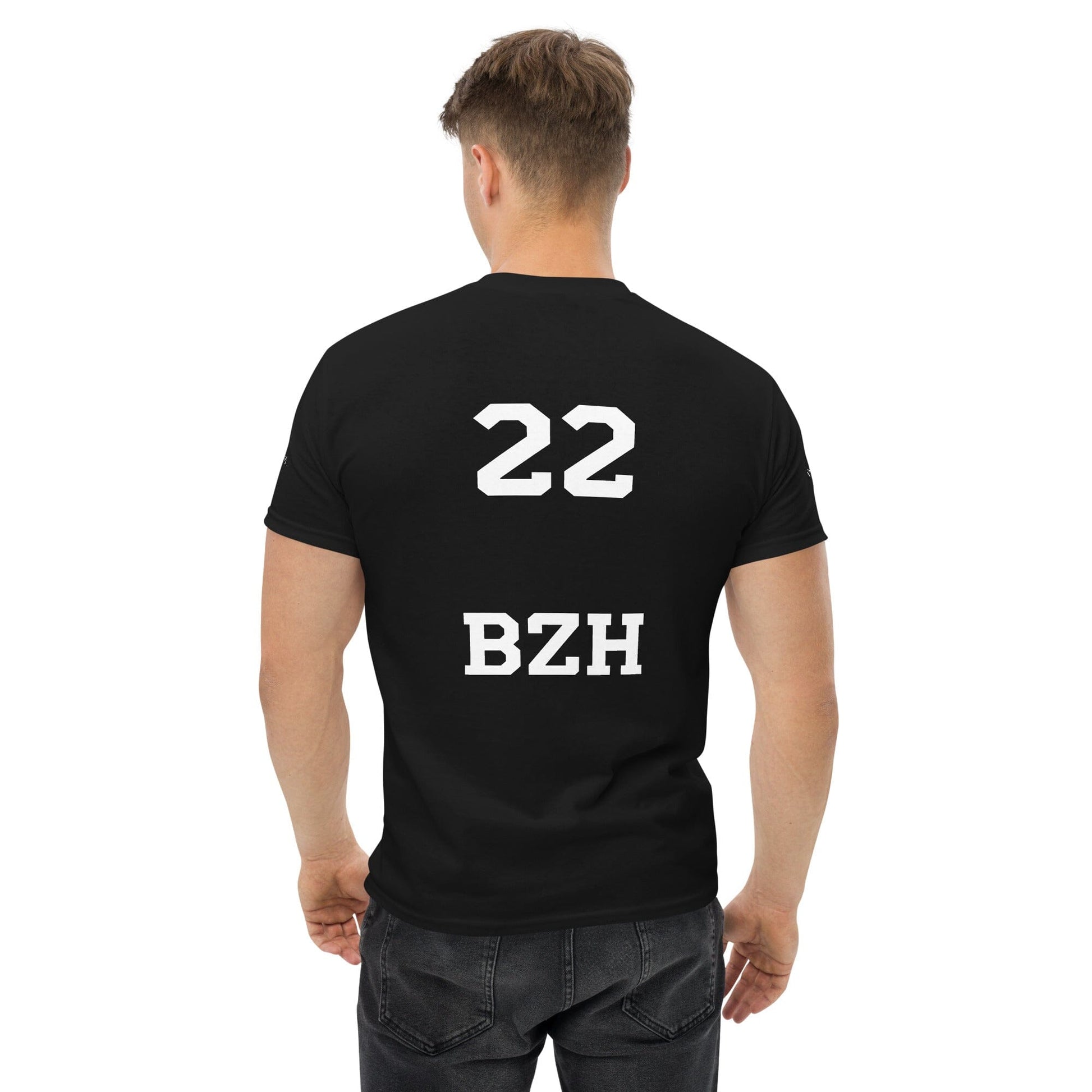 T-shirt homme 22 BZH Bevet Breizh Noir S 