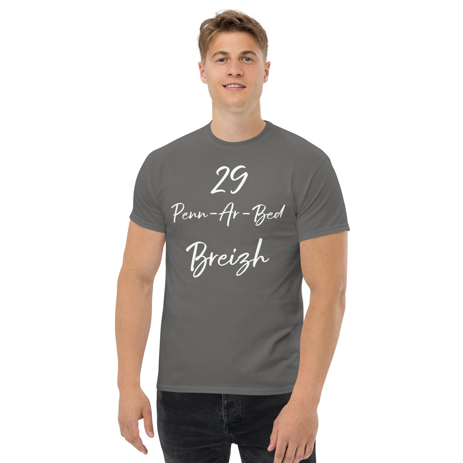 T-shirt homme 29 Penn-Ar-Bed Breizh Bevet Breizh Anthracite S 