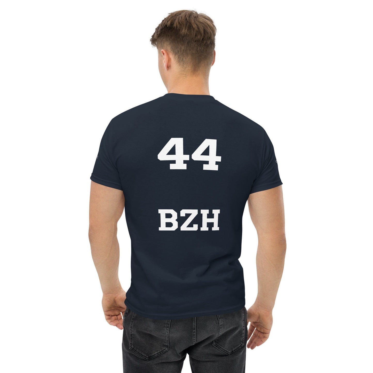 T-shirt homme 44 BZH Bevet Breizh Bleu Marine S 