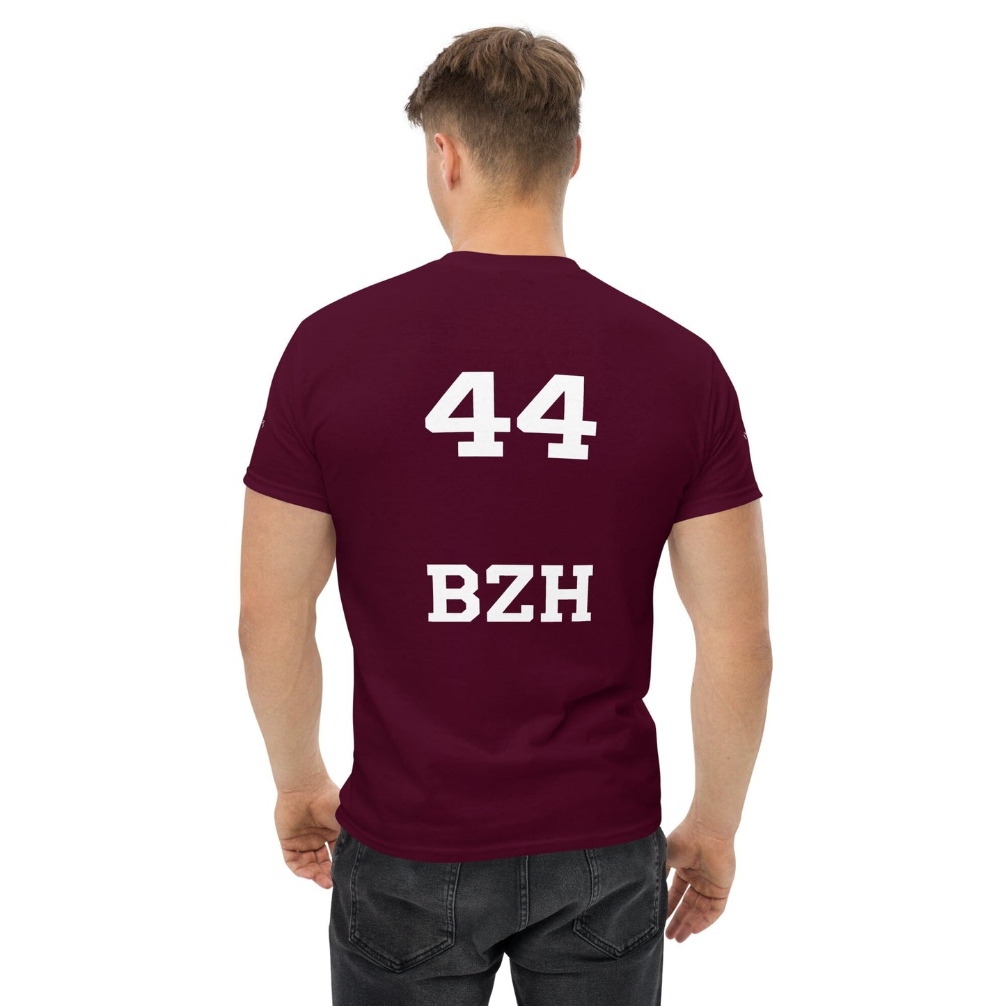 T-shirt homme 44 BZH Bevet Breizh Bordeaux S 