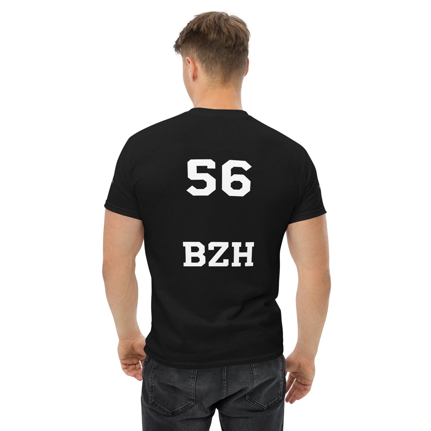 T-shirt homme 56 BZH Bevet Breizh Noir S 