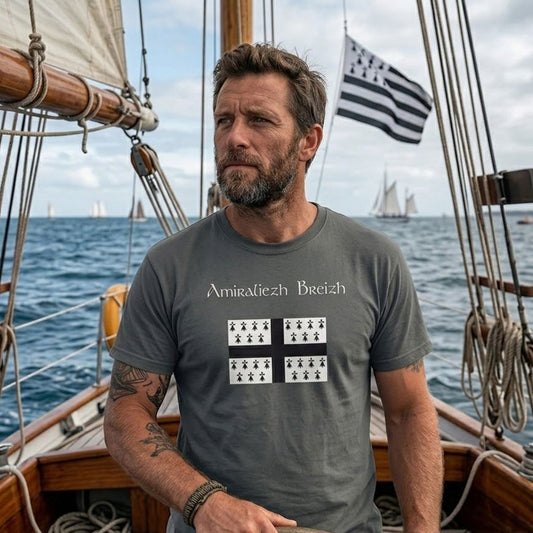 T-shirt homme Amiraliezh Breizh t-shirt Bevet Breizh 